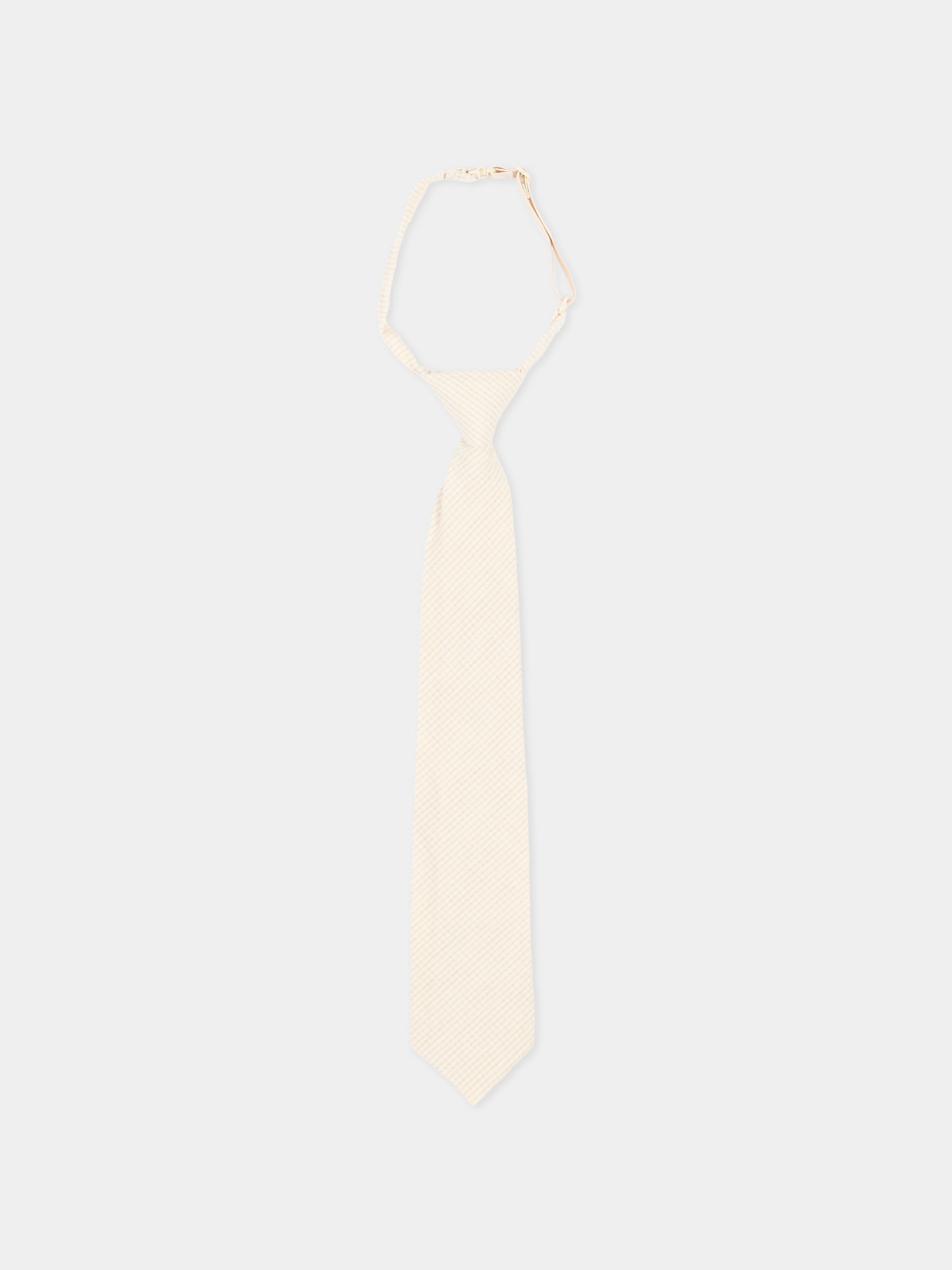 Cravatta beige per bambino,Mayoral,10214 034