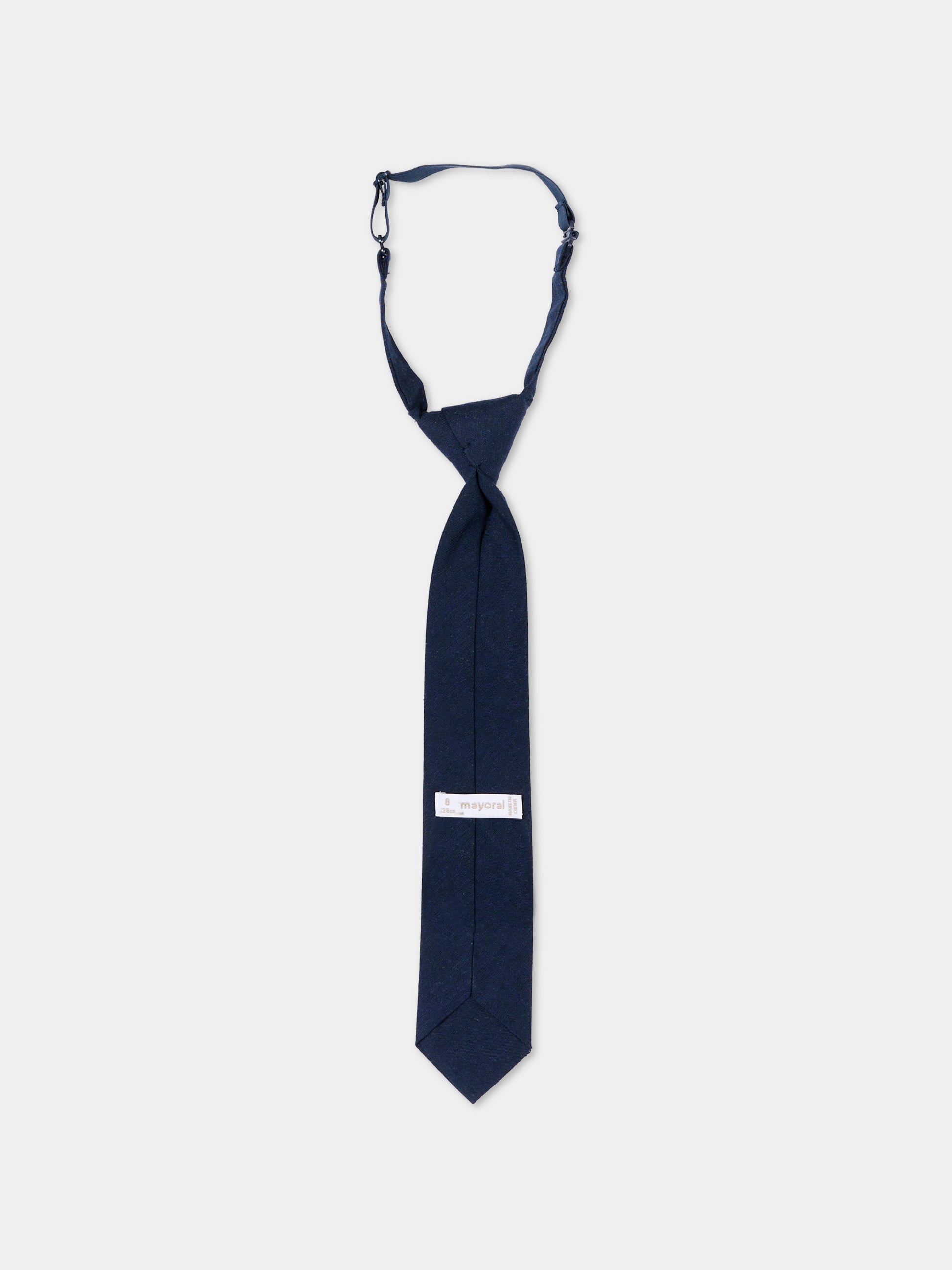 Cravatta blu per bambino,Mayoral,10214 036