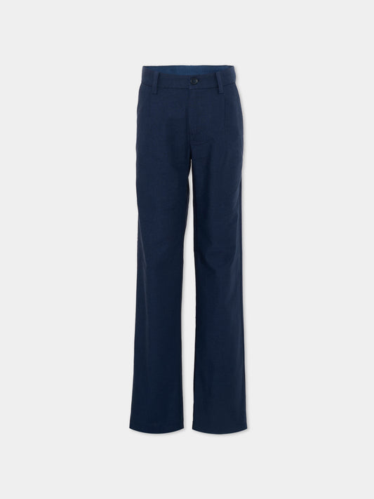 Pantalone blu per bambino elegante,Mayoral,6562 018