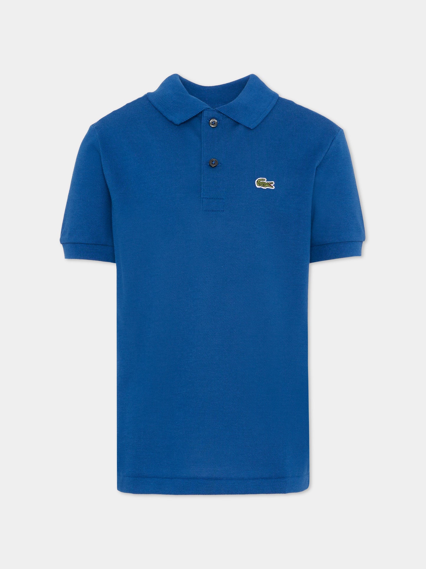 Polo blu per bambino con logo,Lacoste,7354 UFT