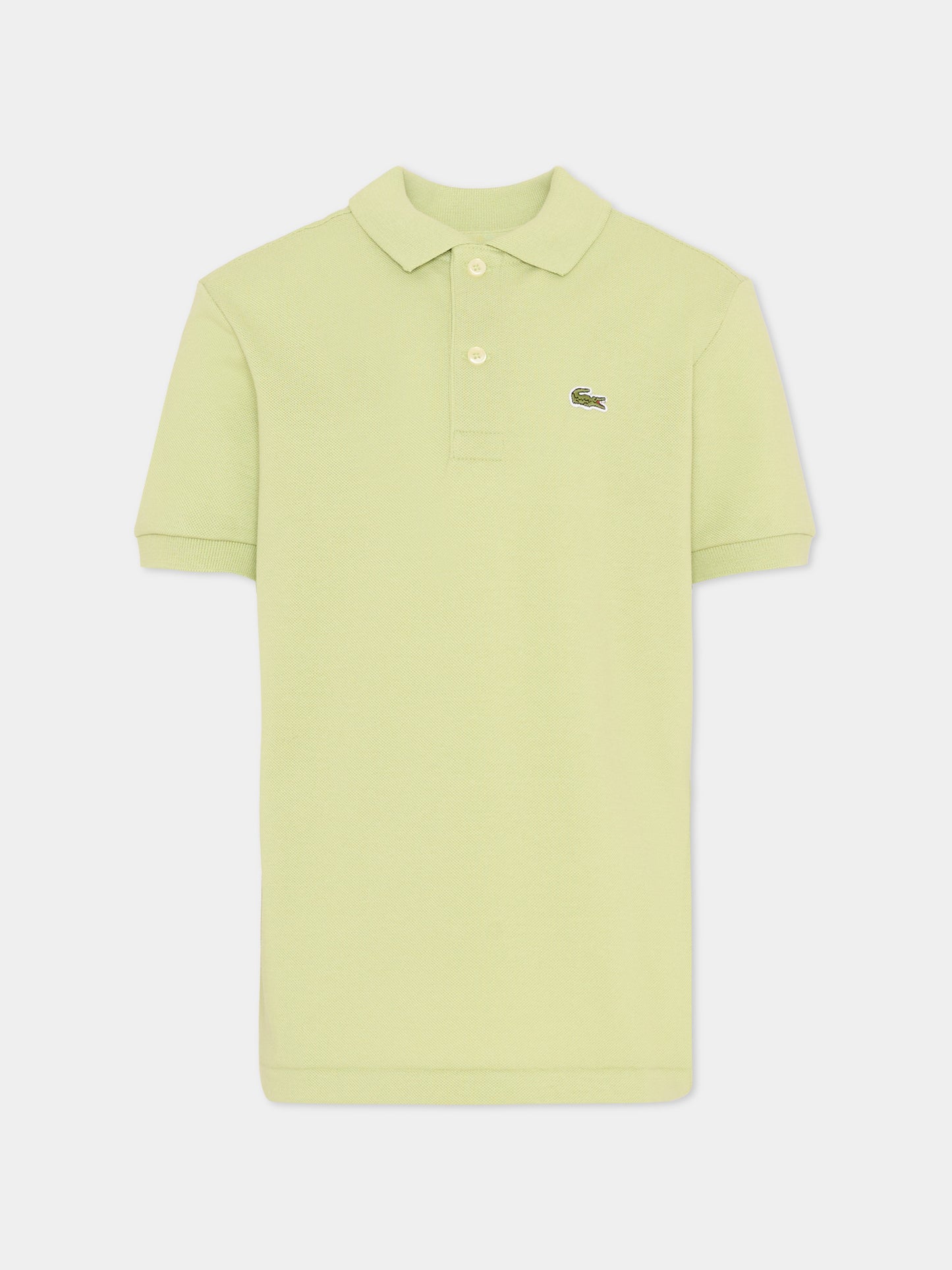 Polo verde per bambino con logo,Lacoste,7354 UYB