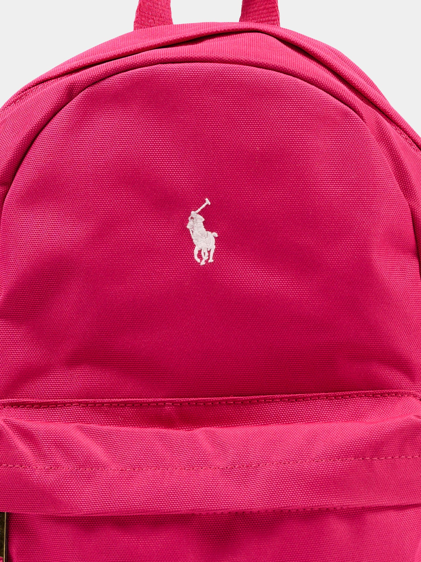 Zaino fucsia per bambina con logo,Ralph Lauren Kids,9AR187 ADP