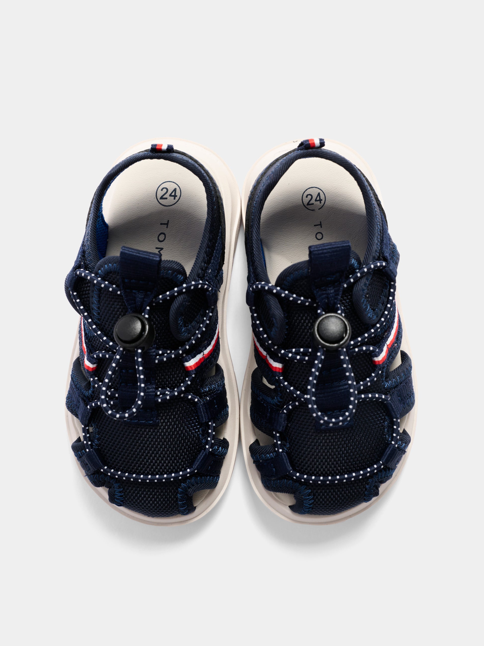 Sandali blu per bambino con Tommy flag,Tommy Hilfiger Junior,T1B2 34385 1591800
