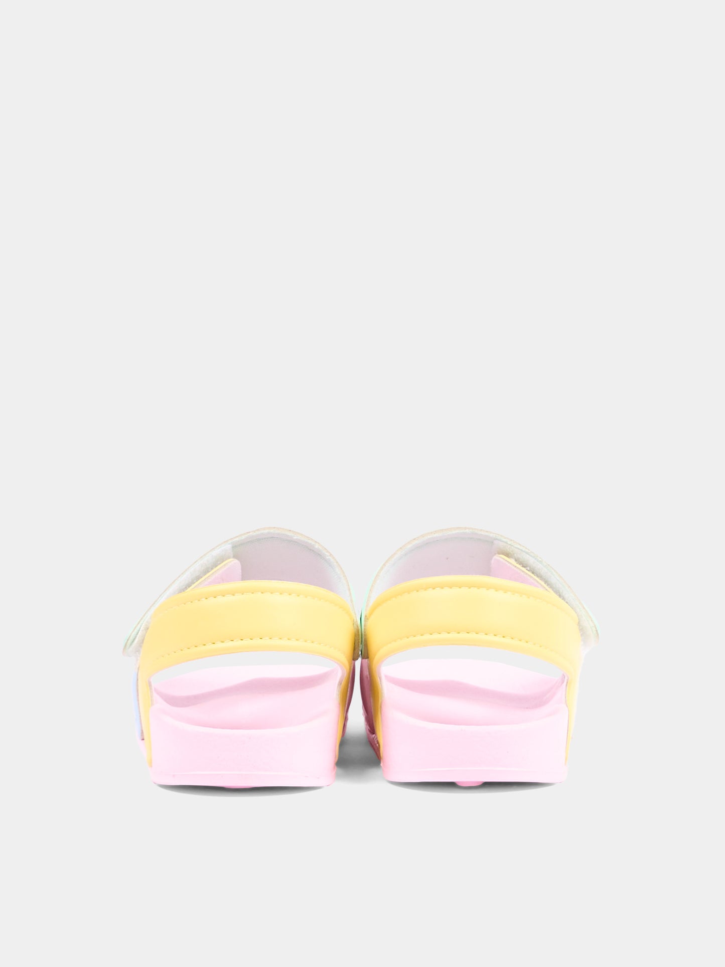 Sandali multicolor per bambina con logo,Tommy Hilfiger Junior,T1AF 34316 1172Y913