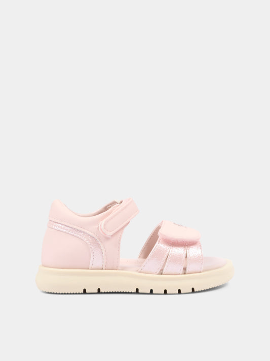 Sandali rosa per bambina con logo,Tommy Hilfiger Junior,T1A2 34273 0326302