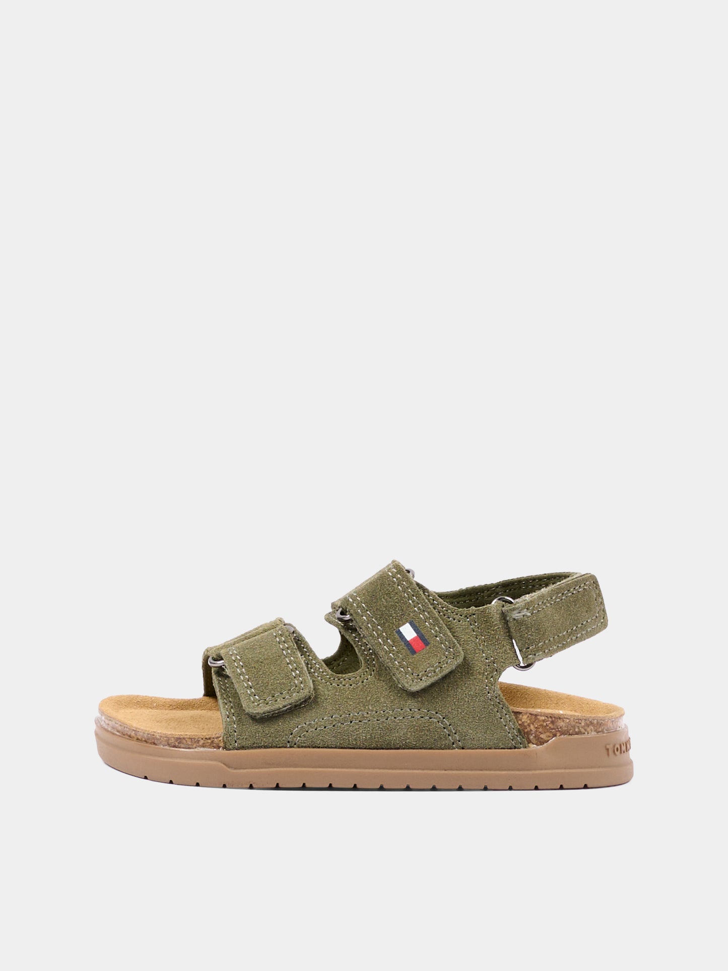 Sandali verdi per bambini con Tommy flag,Tommy Hilfiger Junior,T3X2 34394 1899400