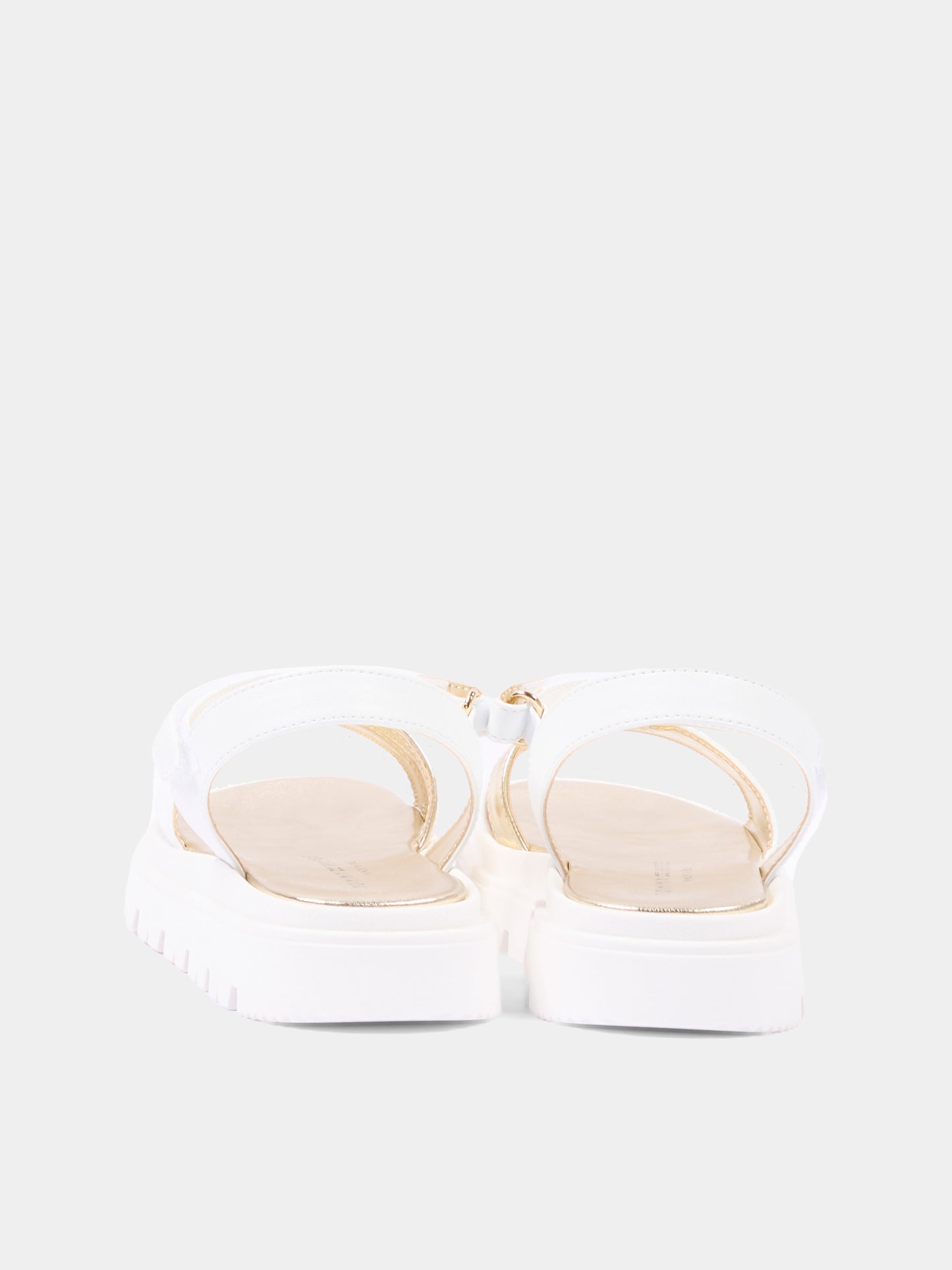 Sandali avorio per bambina con monogram,Tommy Hilfiger Junior,T4A2 34301 0326X048