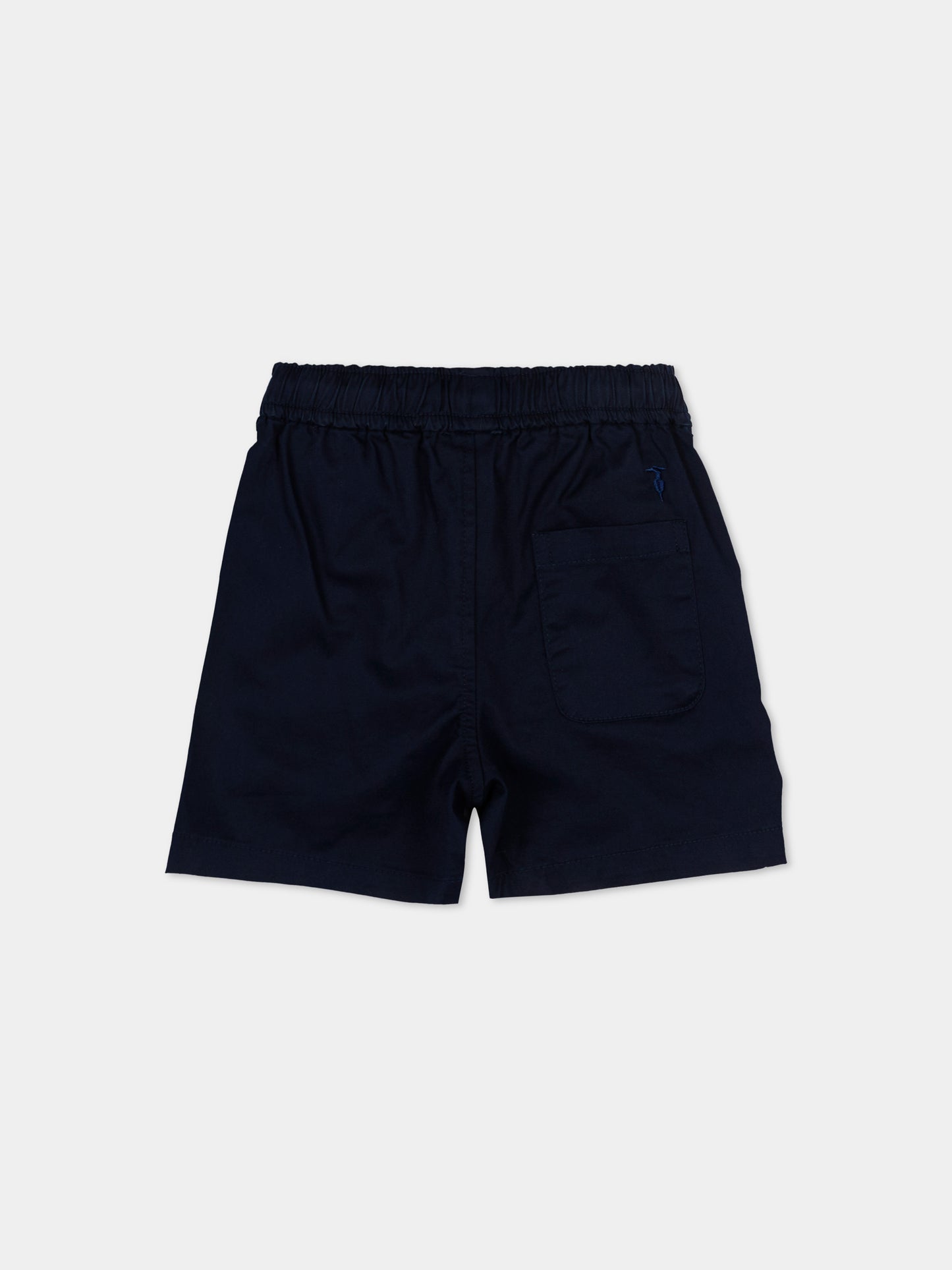 Shorts blu per neonato,Trussardi Junior,TIP26146BE BLUE ESTATE