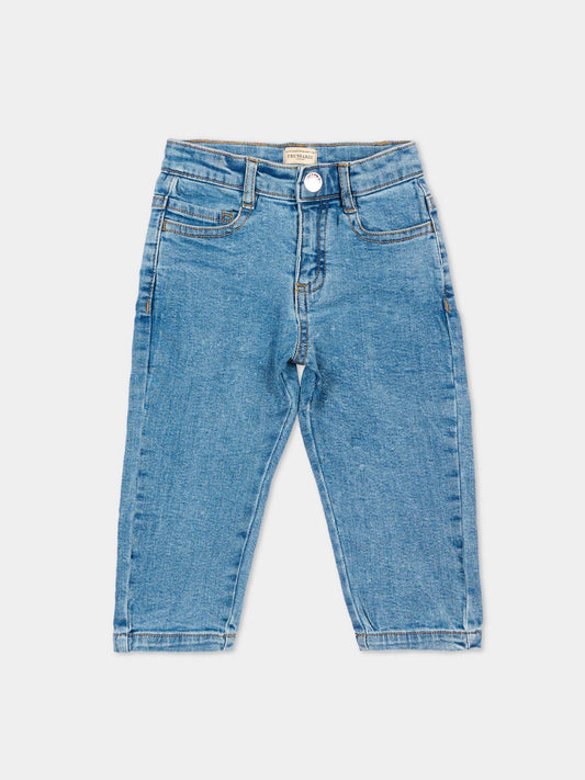 Jeans denim per neonato,Trussardi Junior,TIP26087PA DENIM BLUE MEDIUM
