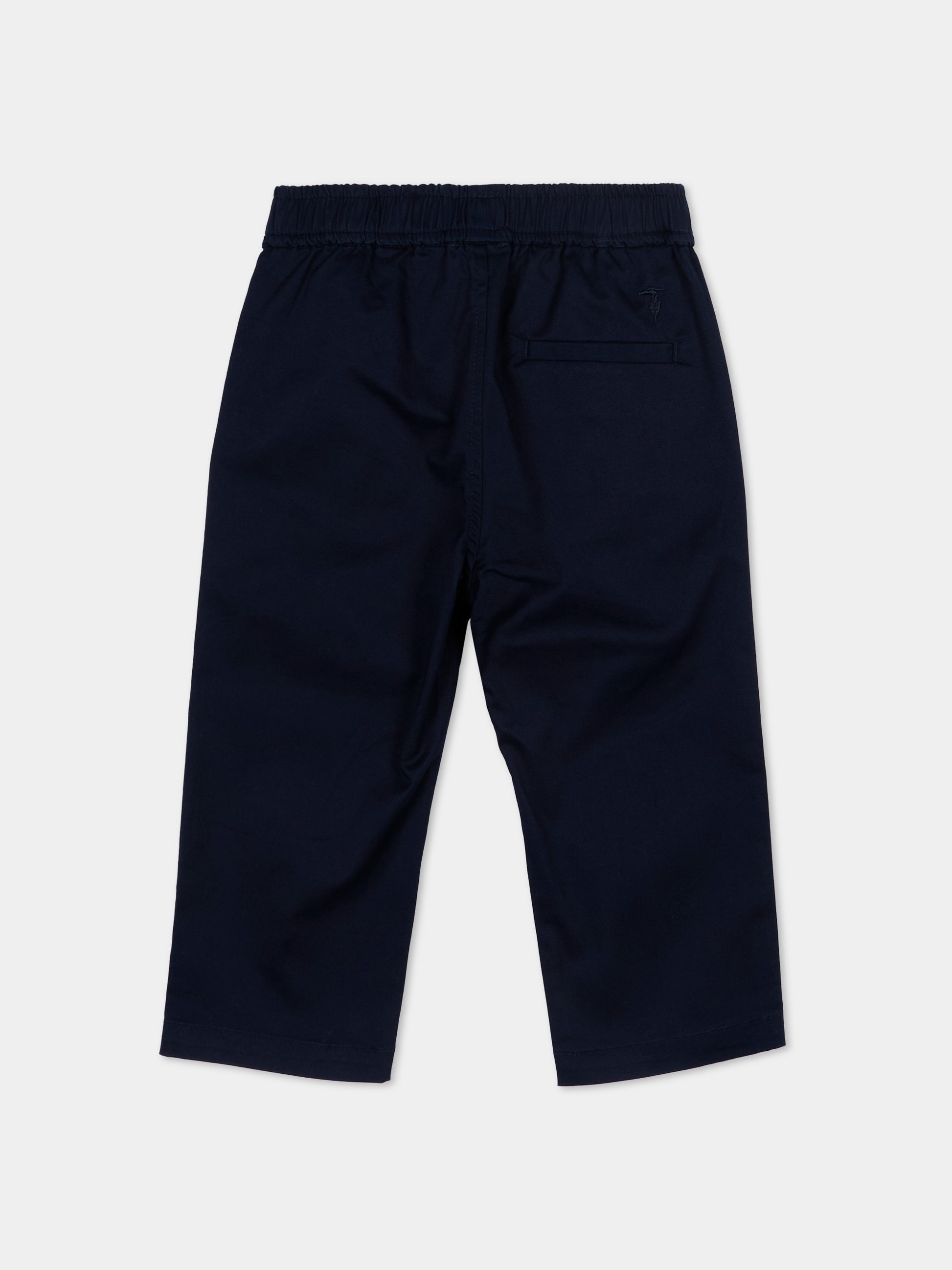 Pantaloni blu per neonato,Trussardi Junior,TIP26148PA BLUE ESTATE