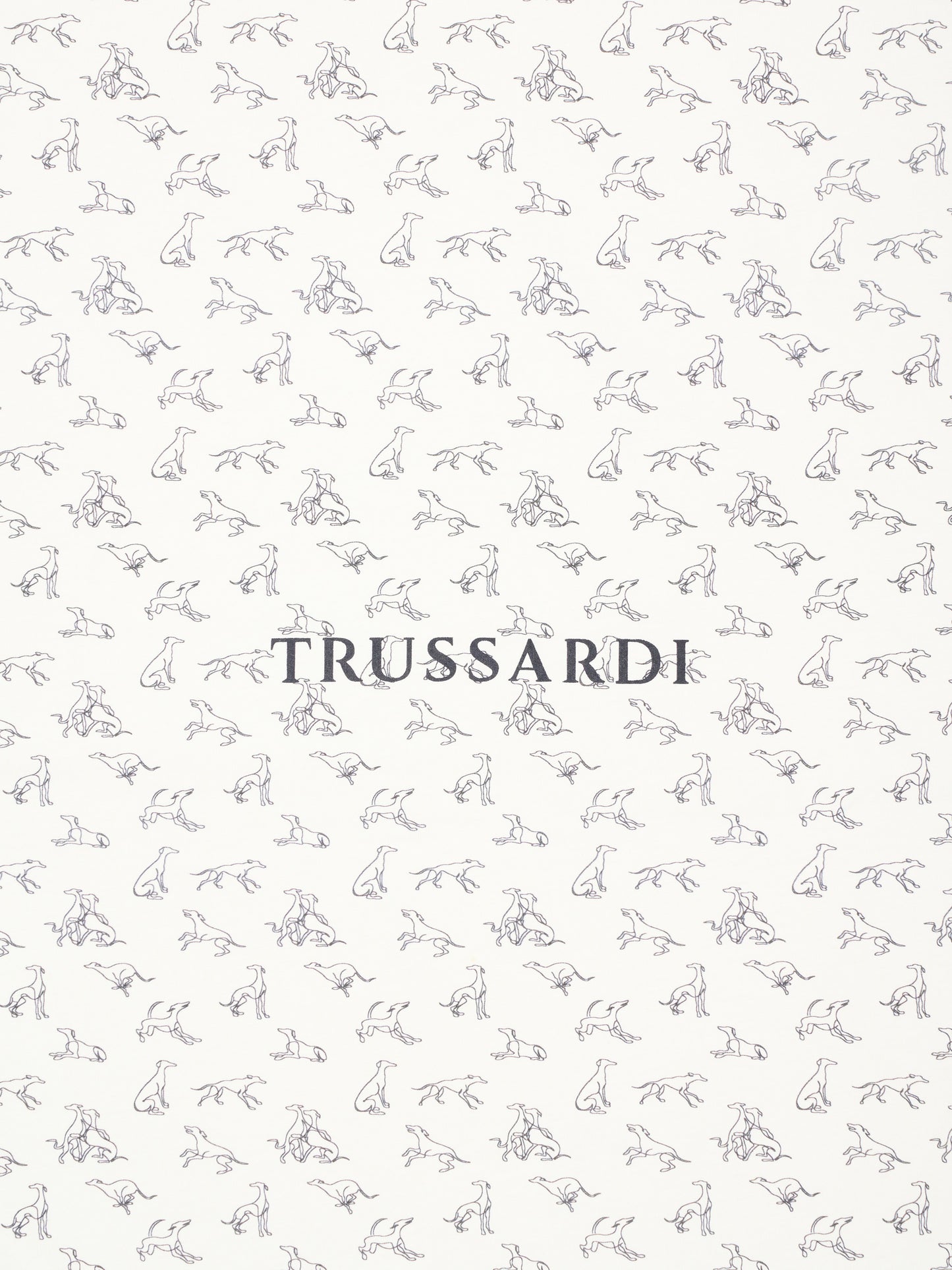 Coperta bianca per neonato con logo,Trussardi Junior,TLP26004CE WHITE BLUE