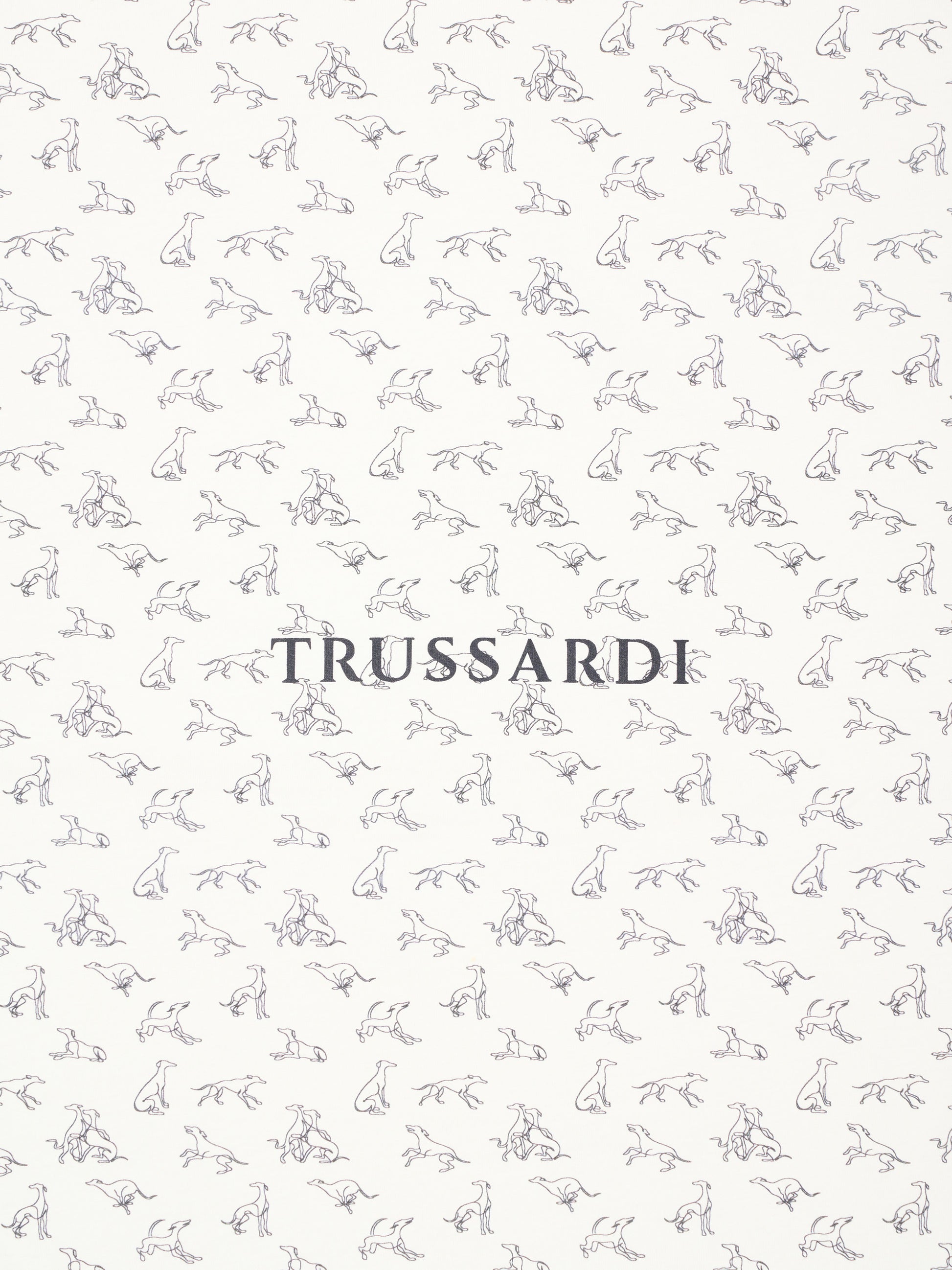 Coperta bianca per neonato con logo,Trussardi Junior,TLP26004CE WHITE BLUE