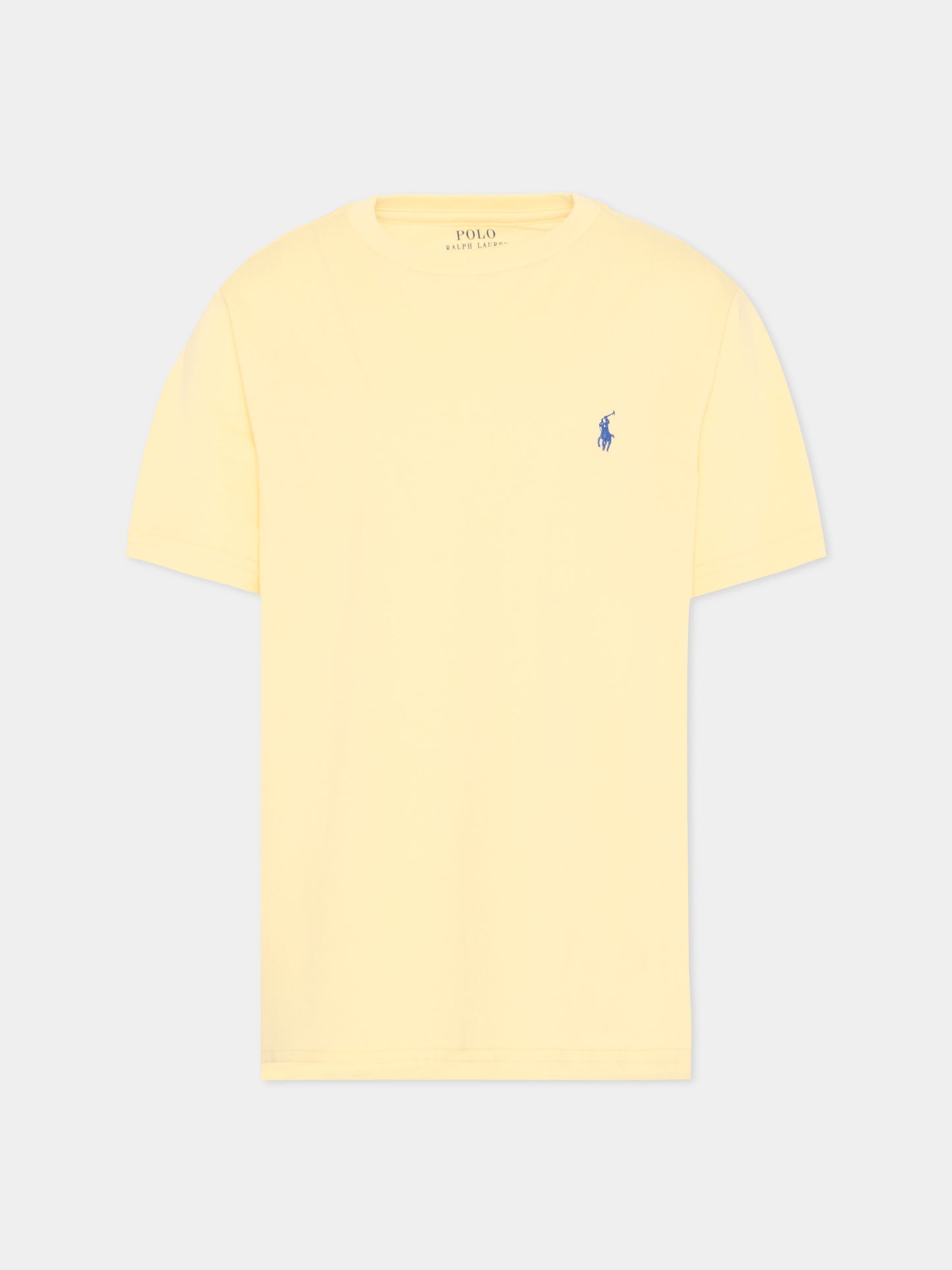 T-shirt gialla per bambini con Polo Pony,Ralph Lauren Kids,832904505