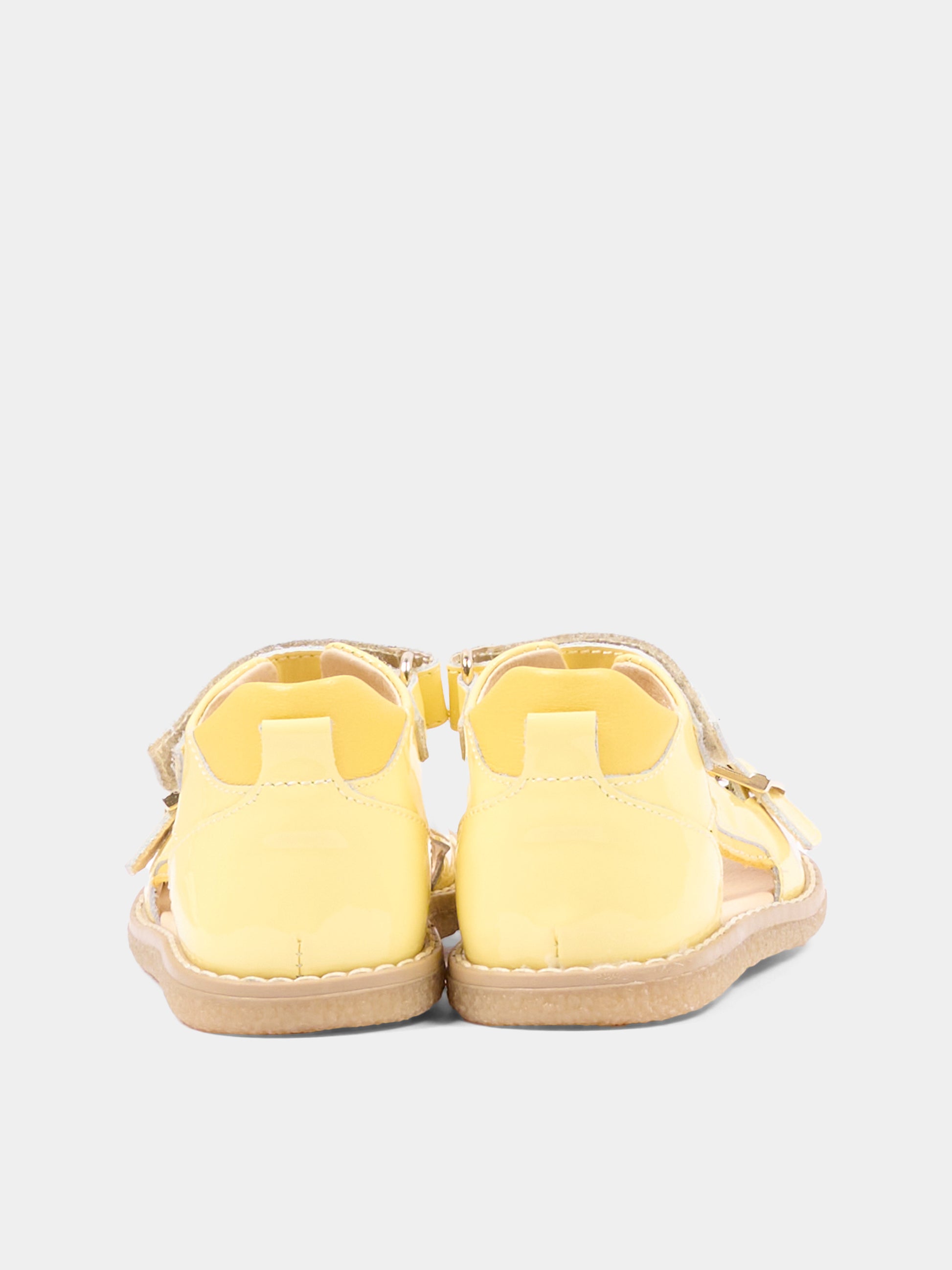 Sandali gialli per bambina,Walkey,Y1A2 44184 0224200