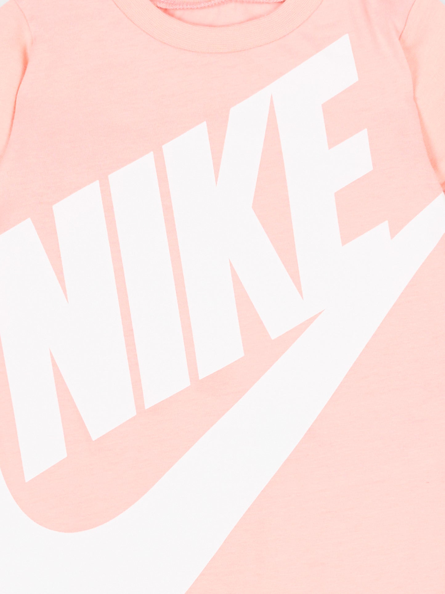 Pagliaccetto rosa per neonata con logo,Nike,66D369 A6P
