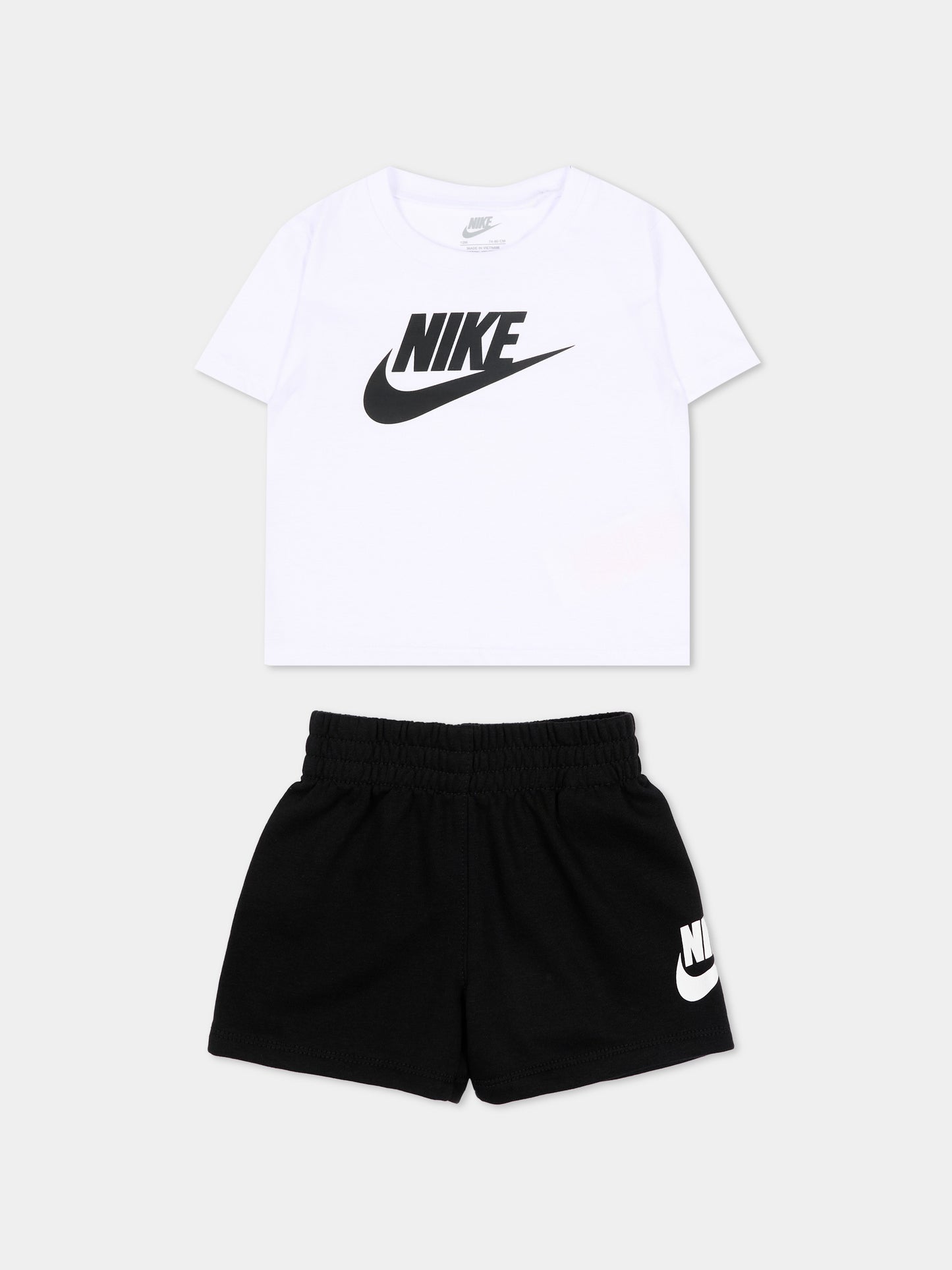 Completo sportivo multicolor per neonato con logo,Nike,66L596 F66