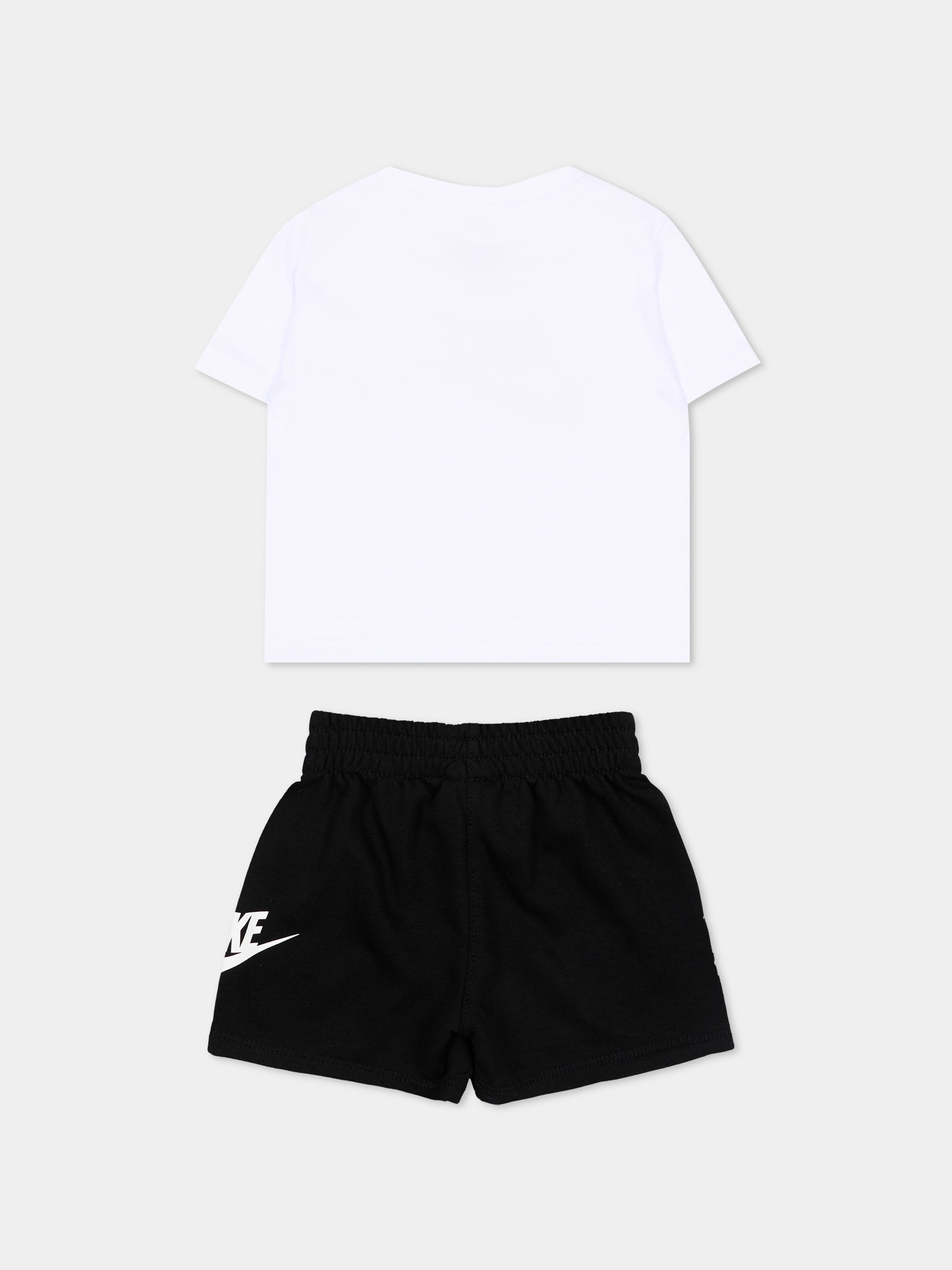 Completo sportivo multicolor per neonato con logo,Nike,66L596 F66