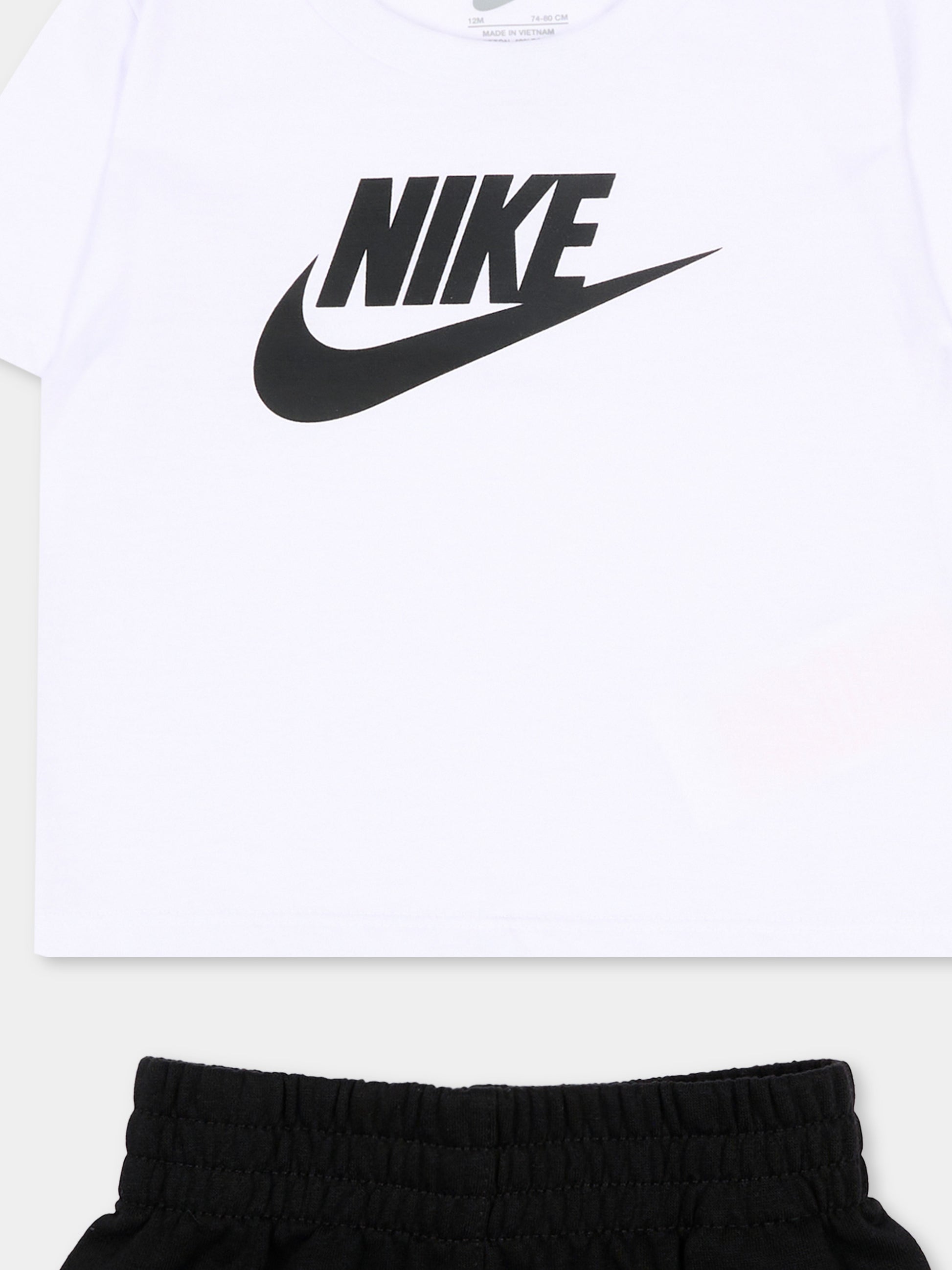 Completo sportivo multicolor per neonato con logo,Nike,66L596 F66