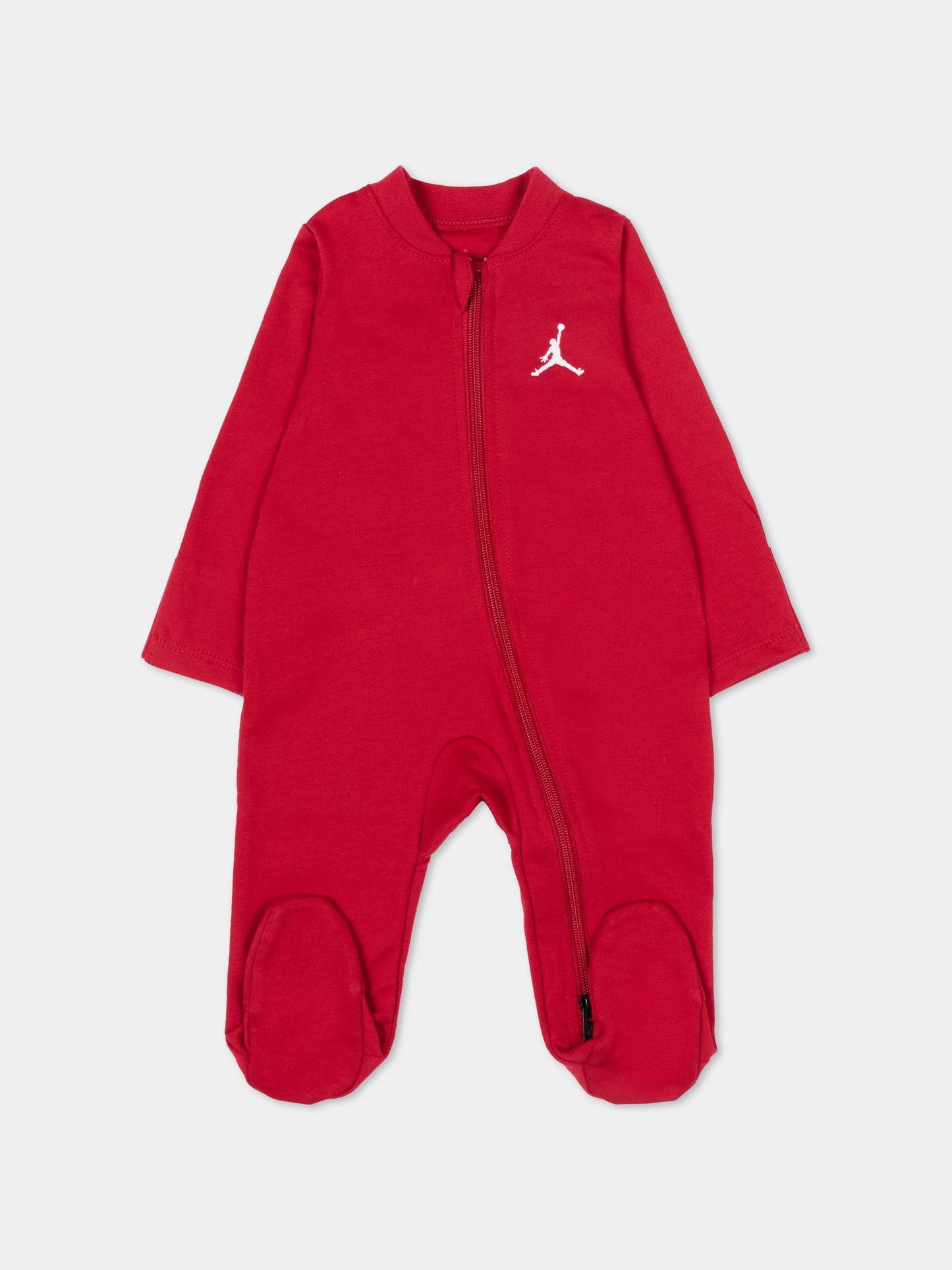 Tutina rossa per neonato con logo,Jordan,55D336 R78