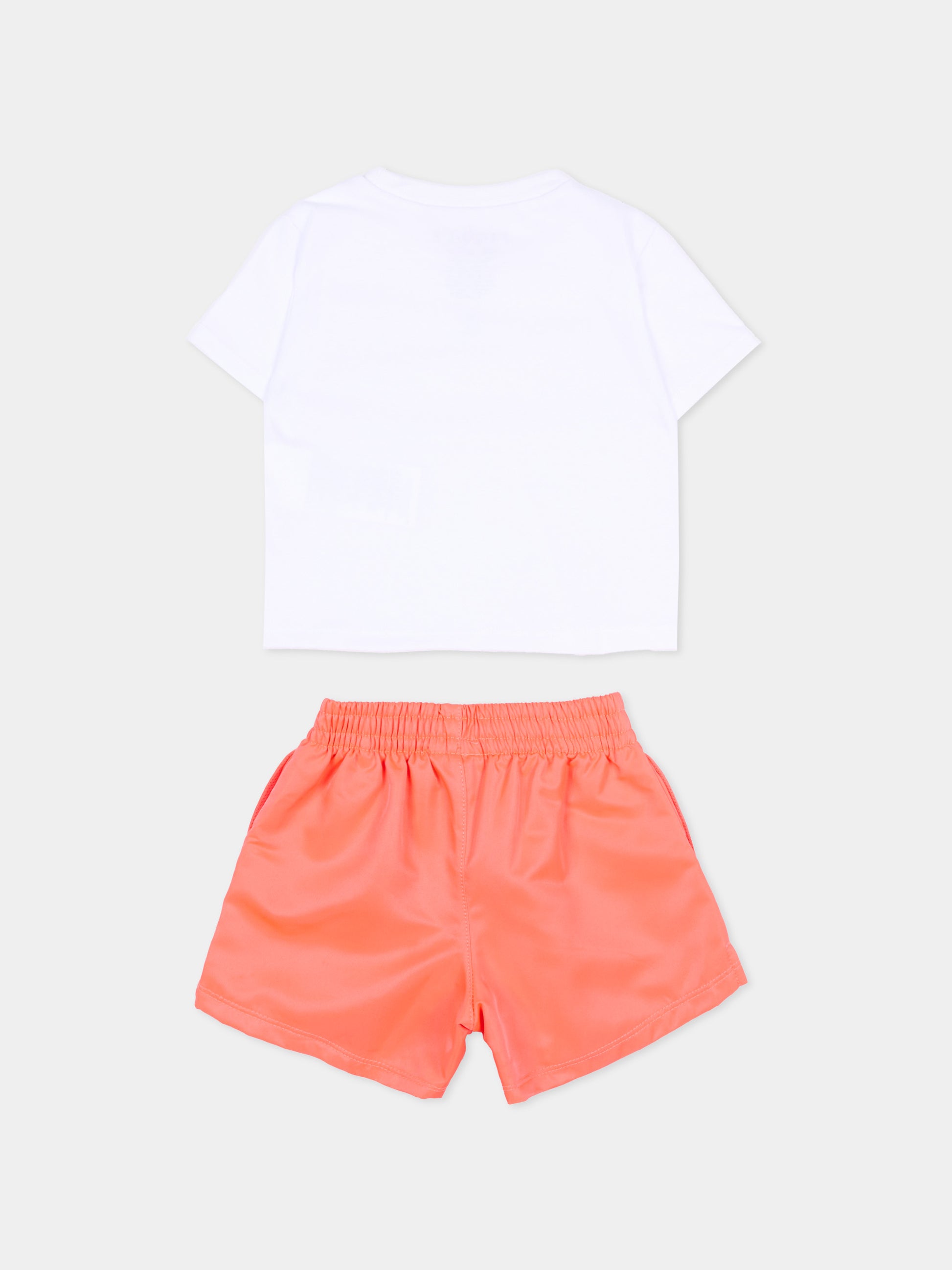 Completo multicolor per neonato con logo,Jordan,65D907 H07