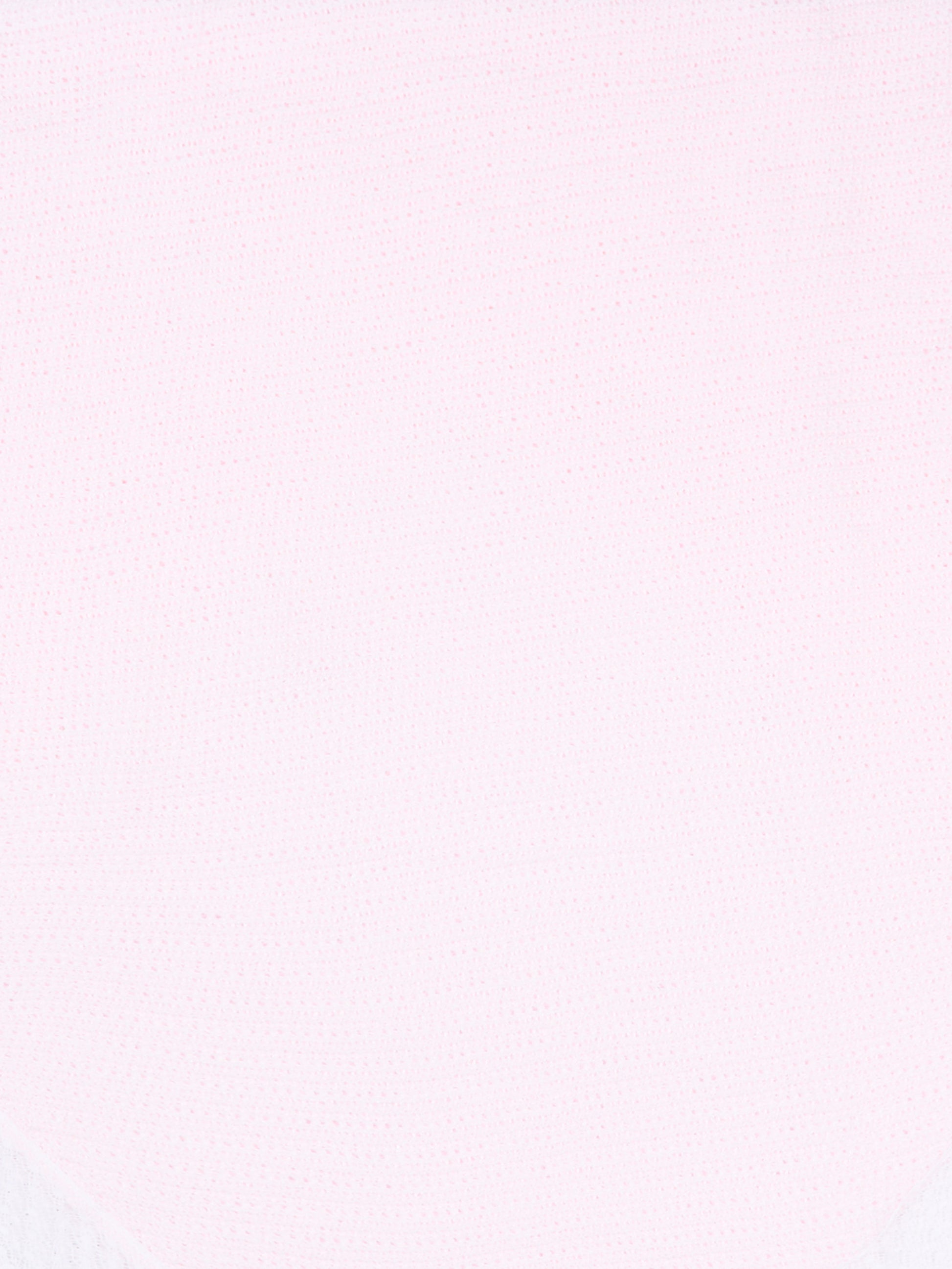 Coperta rosa per neonata con pizzo,Paz Rodríguez,029 123388 3701 H82