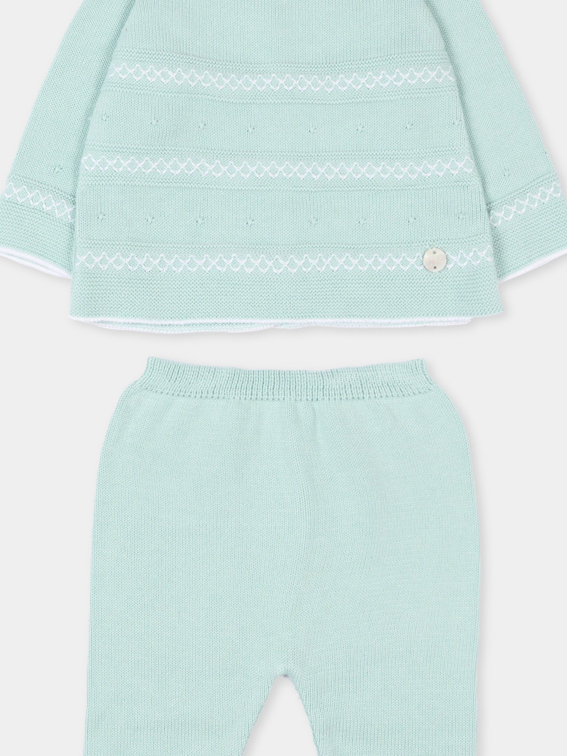 Completo nascita verde per neonato,Paz Rodríguez,103 123465 1301 H82