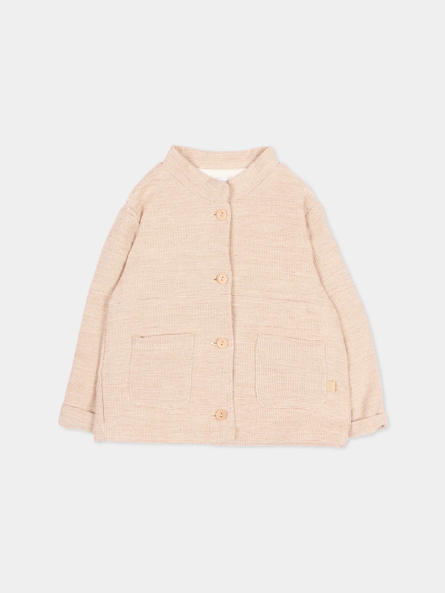 Giacche beige per neonati,Bamboom,1114TE00076 CORAL