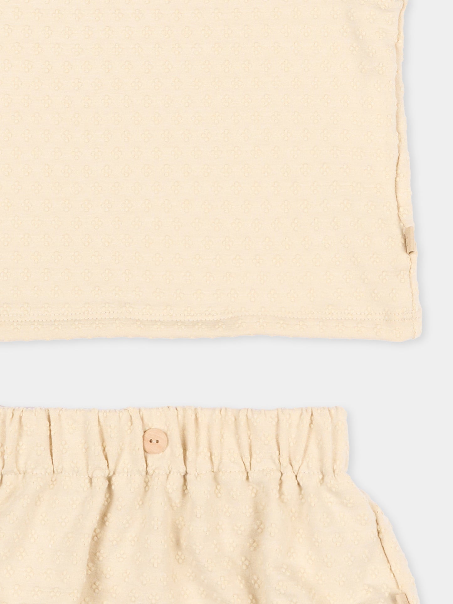 Completo sportivo beige per neonata,Bamboom,1135TE00073 ALMOND CREAM