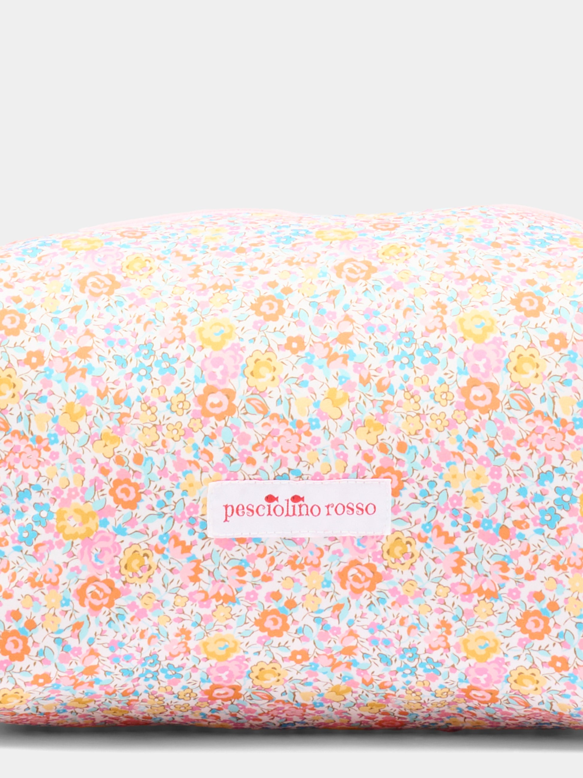 Pochette fucsia floreale per bambina,Pesciolino Rosso,BRS BA 05 S 185