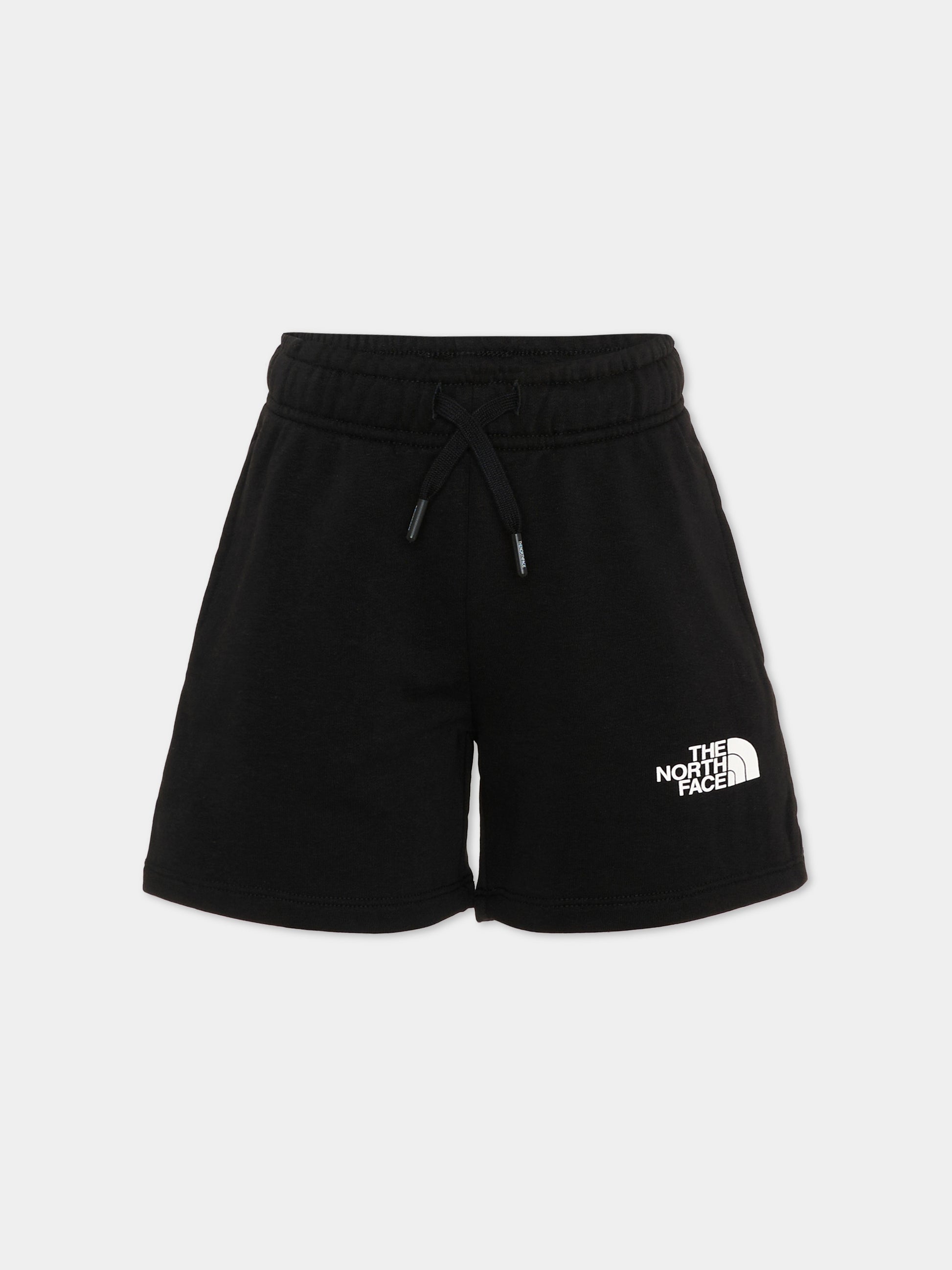 Shorts sportivi neri per bambino con logo,The North Face Kids,NF0A8GR7JK31