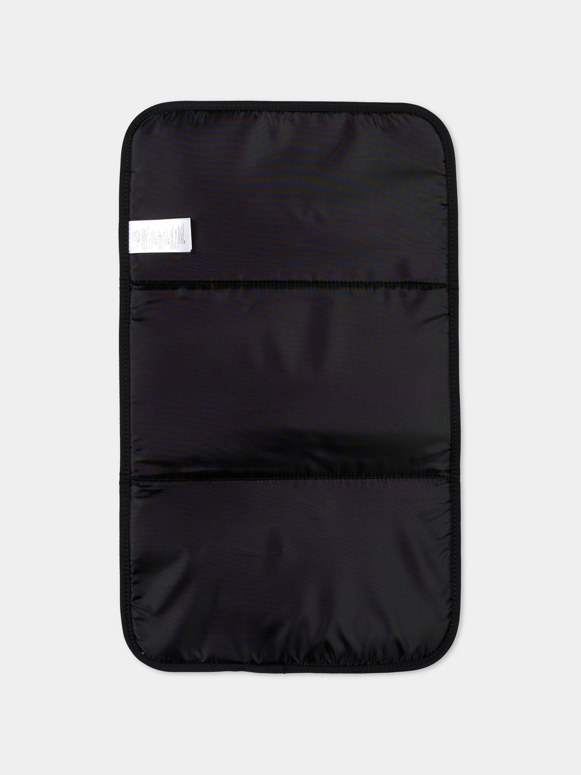 Borsa mamma nera per neonati con logo,Karl Lagerfeld Kids,Z31193 09B