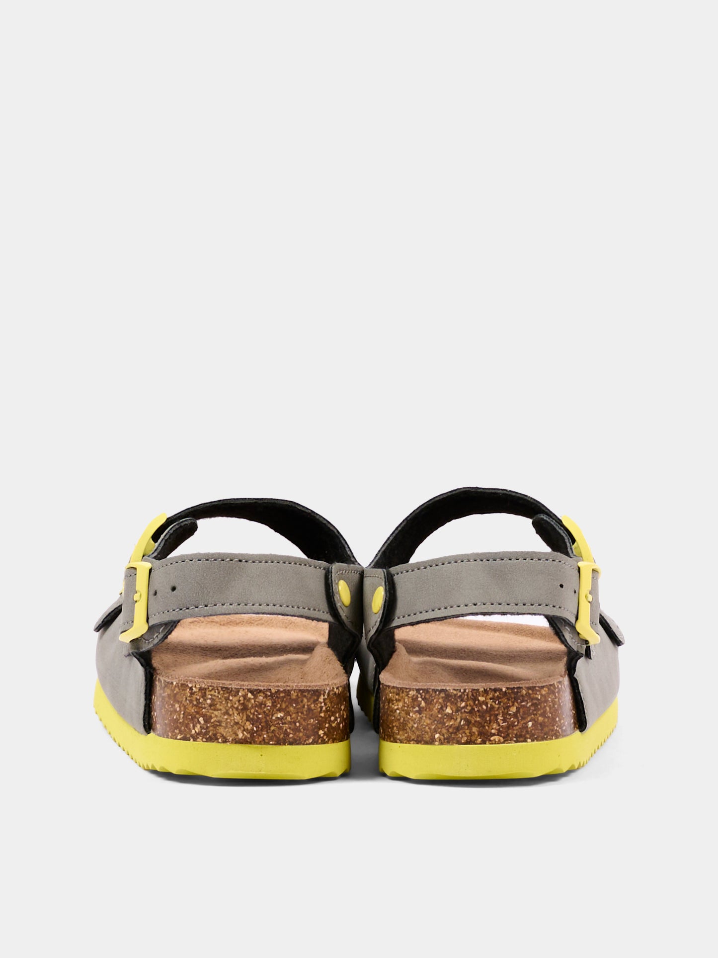 Sandali grigi per bambino con fibbie,Colors Of California,HC 2412 GRE