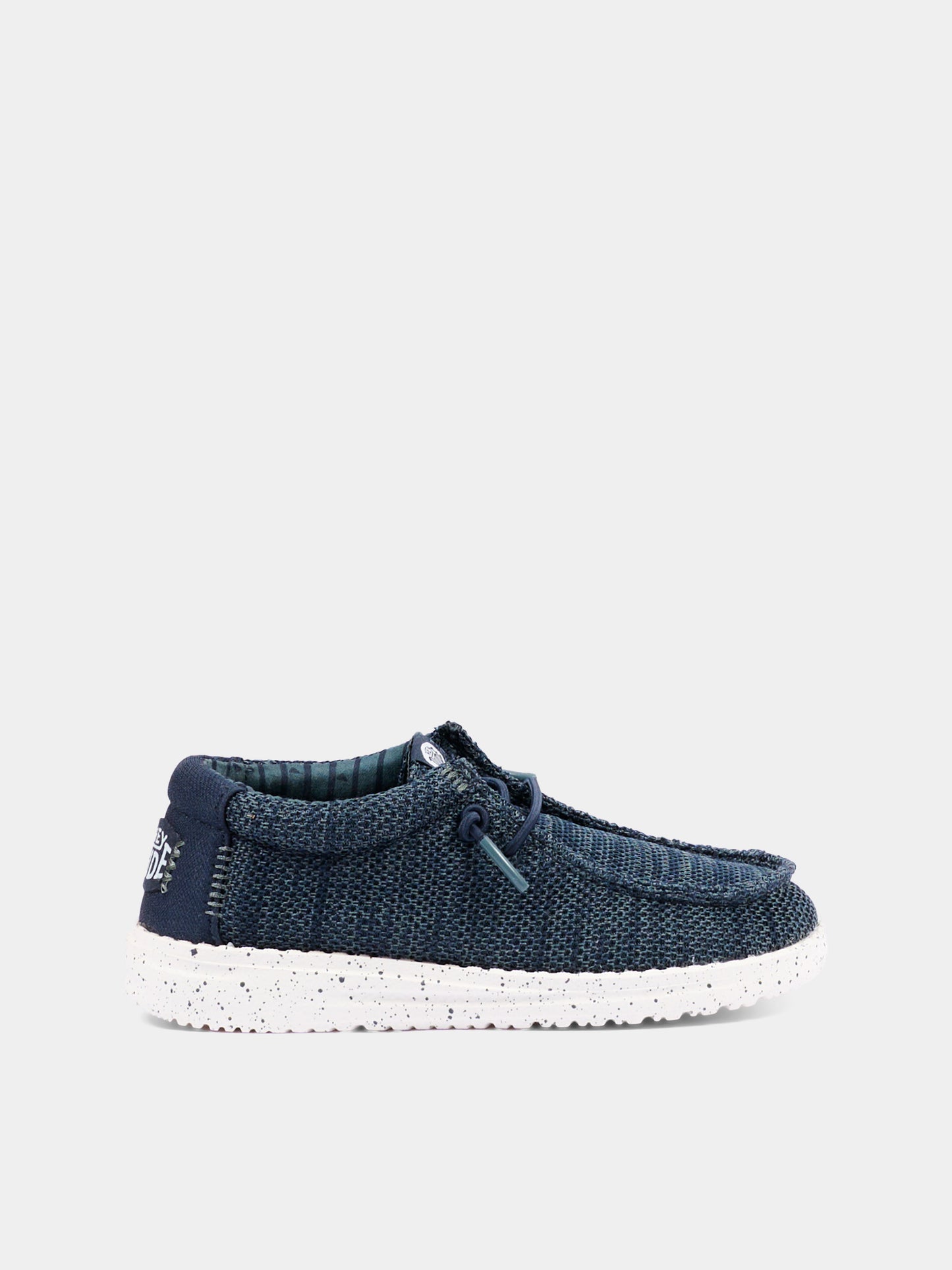 Mocassini blu Wally Y Stretch Sox per bambino,Hey Dude,42072A 410 HDY1