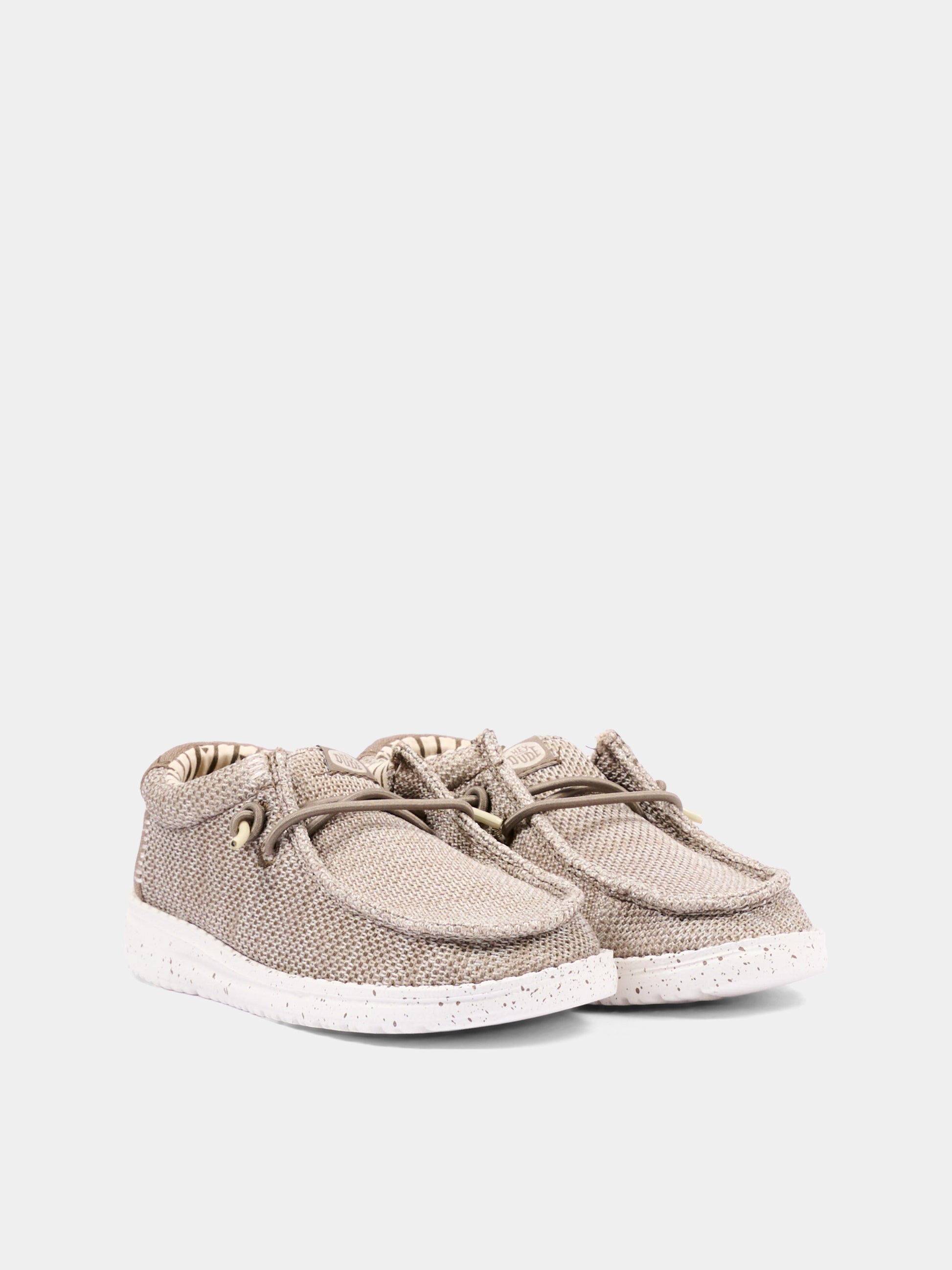 Mocassini beige Wally Y Stretch Sox per bambino,Hey Dude,42072A 267 HDY1