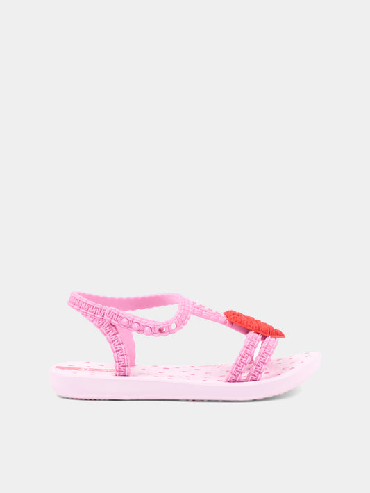 Sandali rosa My First Ipanema Baby per bambina con cuori,Ipanema,81997 BC815 K10 GR