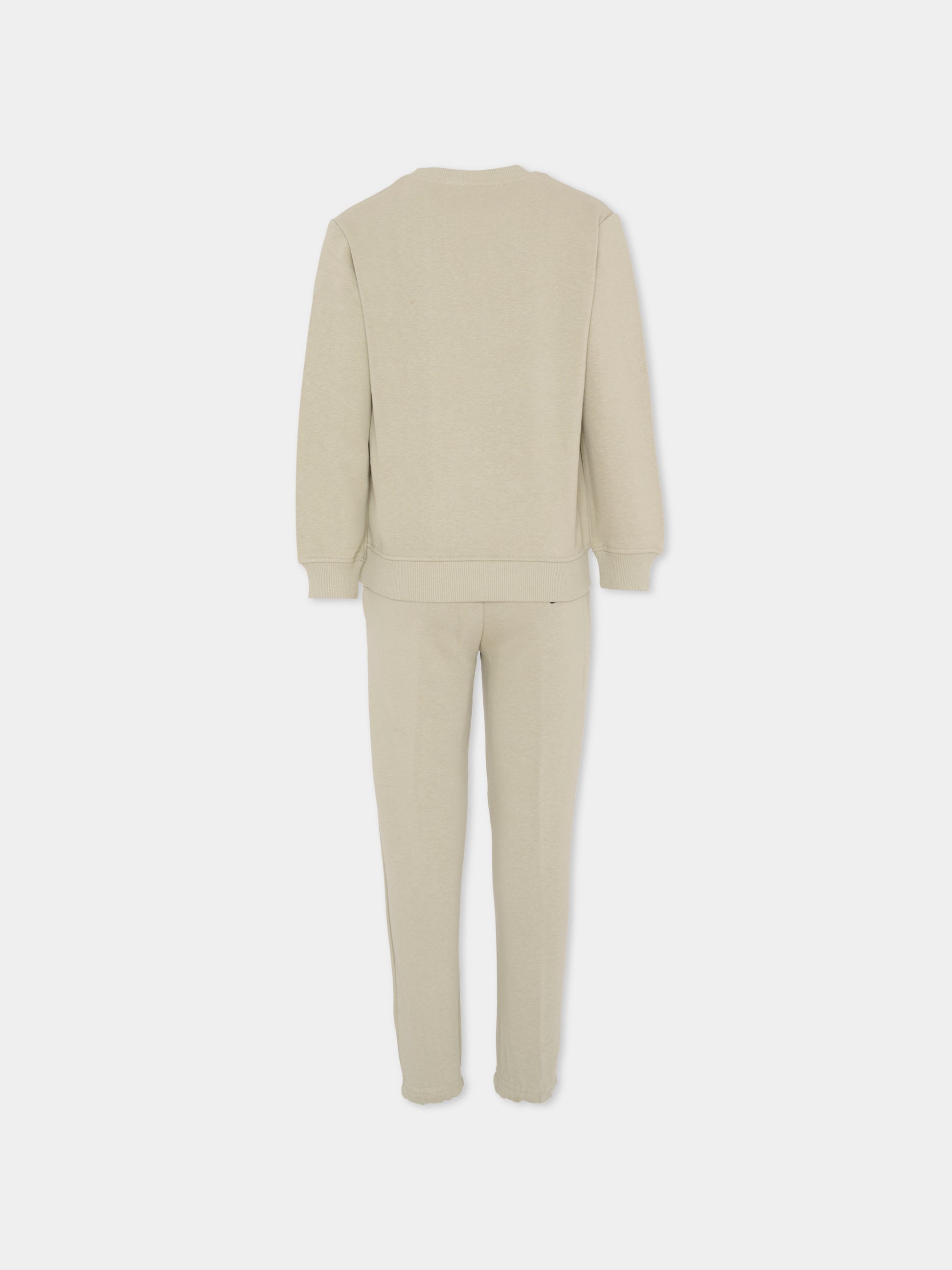 Completo grigio per bambino con logo,Richmond,RBA25201CF GREY AGATE