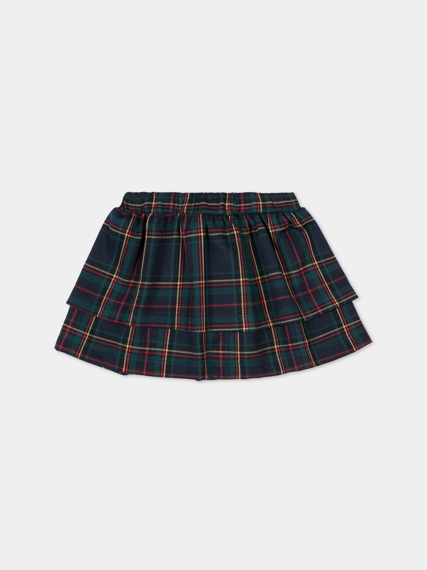 Gonna verde per neonata,Trussardi Junior,TIA25213GO COLD TARTAN