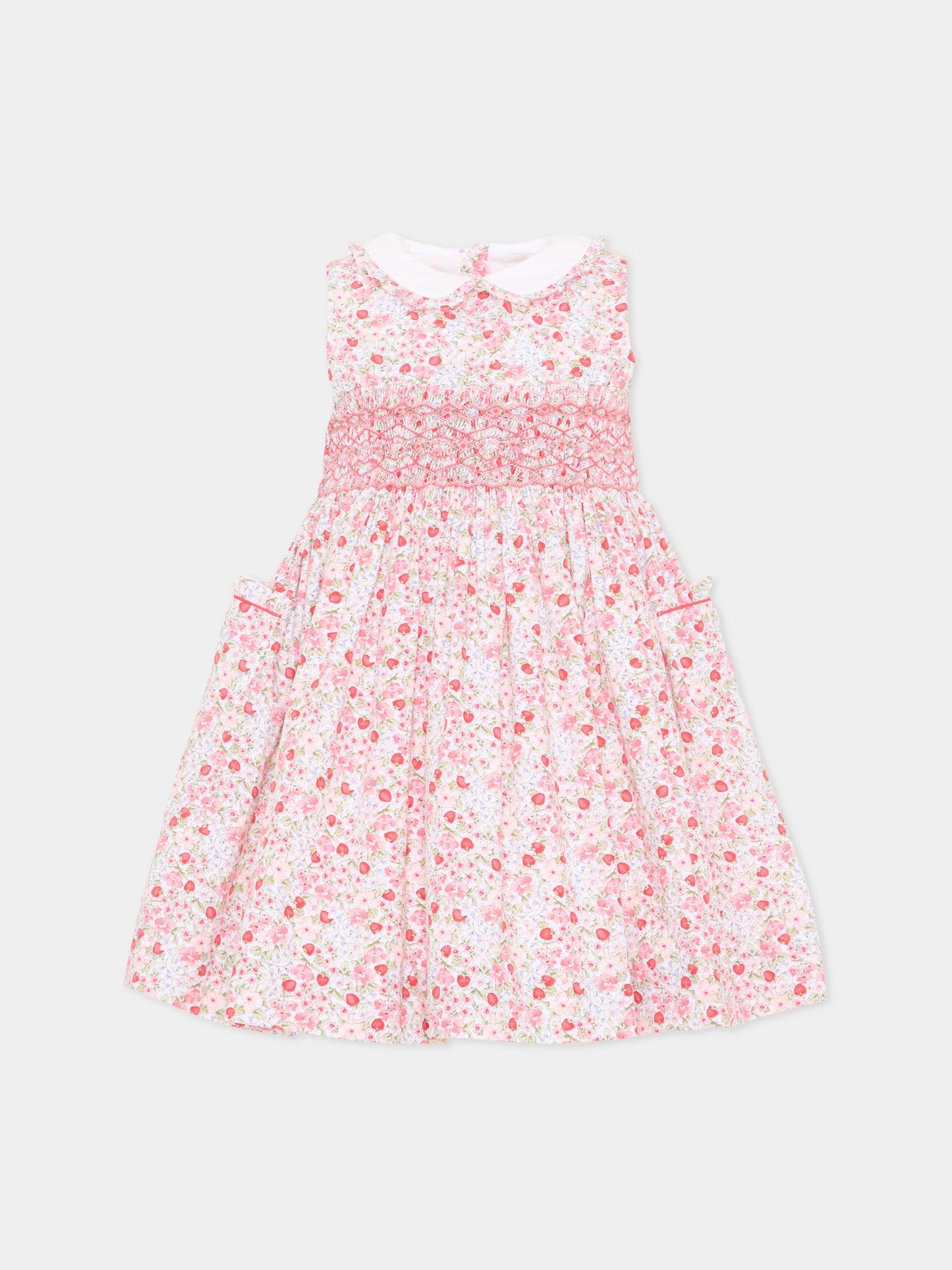 Vestito multicolor Ixia per bambina,Kidiwi Handmade,36201-TI342