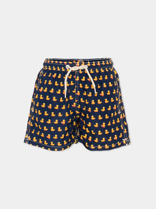 Boxer mare blu  Jean Lighting  per bambino,Mc2 Saint Barth,JEA0004 03152L