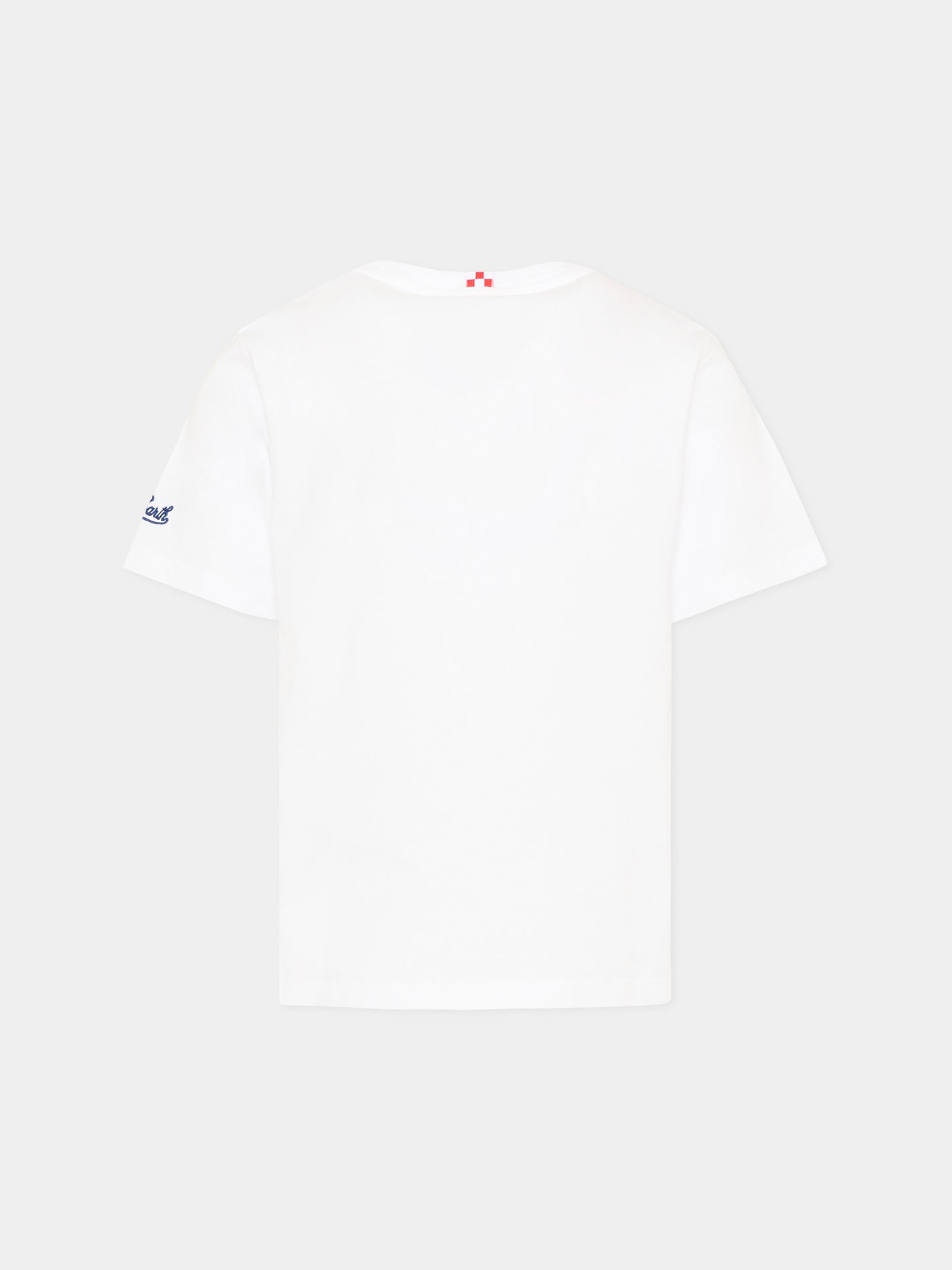 T-Shirt bianca Denver Jr per bambino,Mc2 Saint Barth,DNV0001 02001L