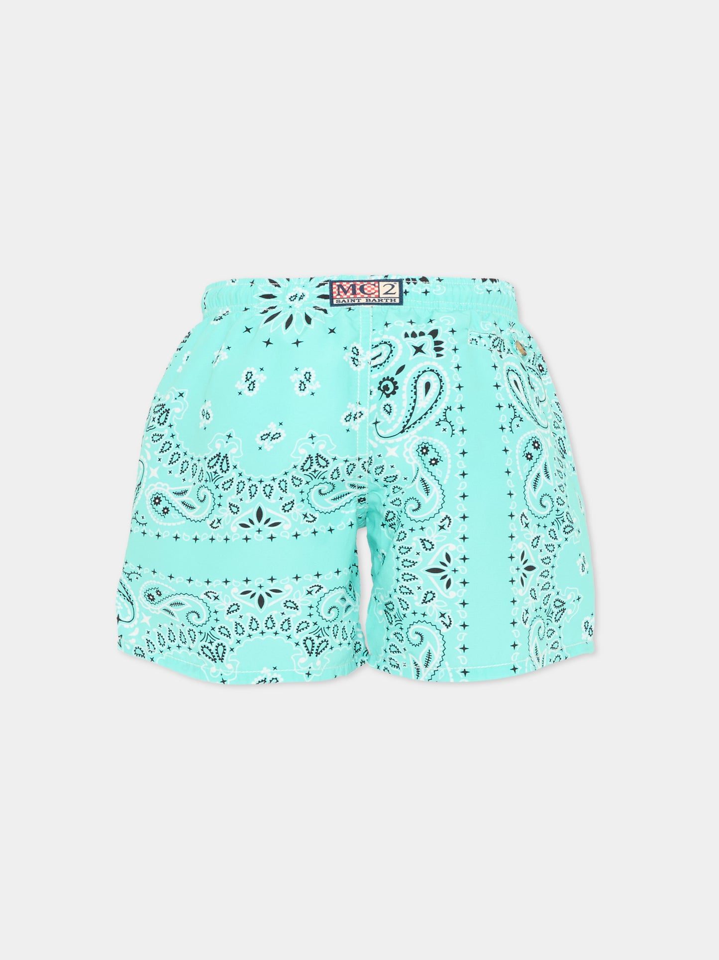 Boxer mare azzurro Caprese Jr per bambino,Mc2 Saint Barth,CAP0003 03267L