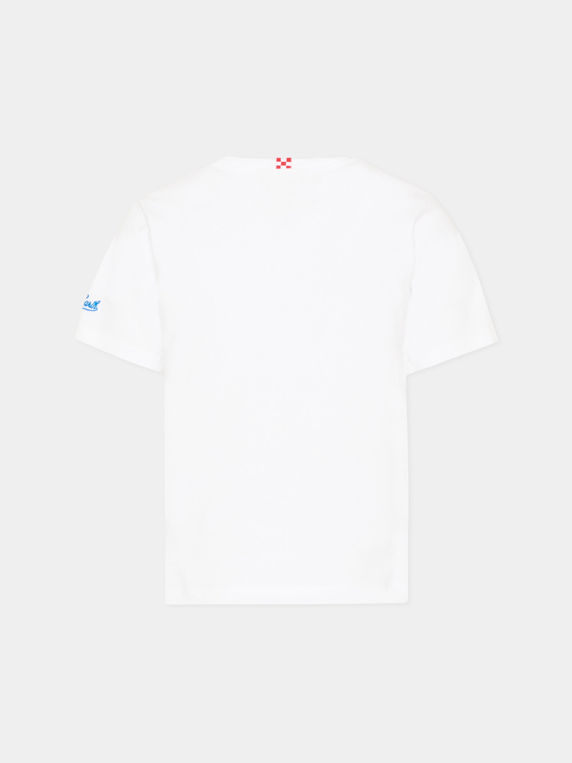 T-Shirt bianca Denver JR per bambino,Mc2 Saint Barth,DNV0001 01950L