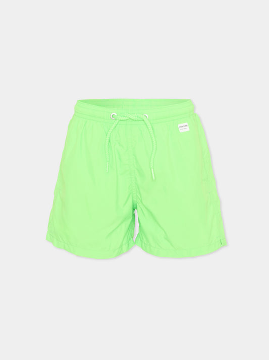 Boxer mare verde  Jean Lighting Pantone  per bambino,Mc2 Saint Barth,JEA0012 01677L