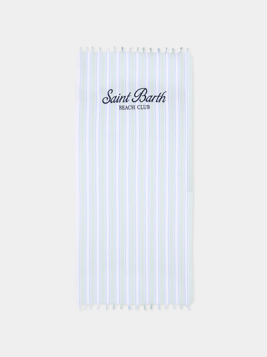 Telo mare azzurro Foutas Light N per bambini a righe,Mc2 Saint Barth,FOUL002 00937L