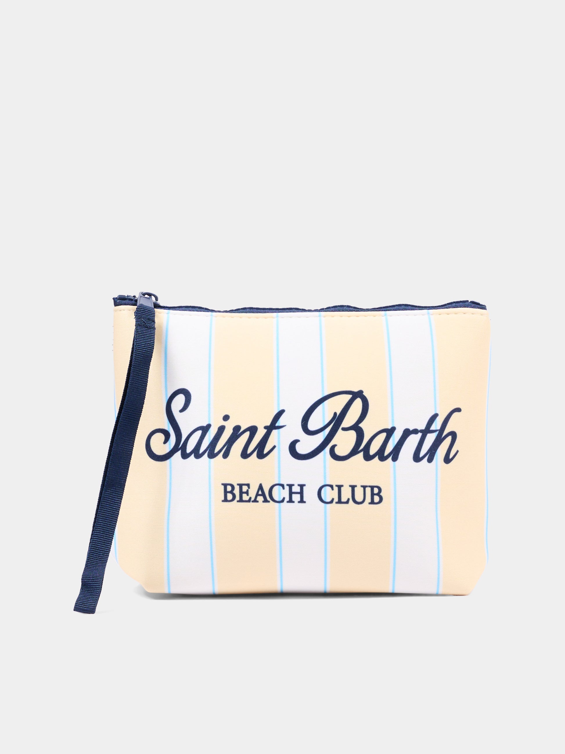 Pochette gialla Aline per bambini a righe,Mc2 Saint Barth,ALIN001 03279L