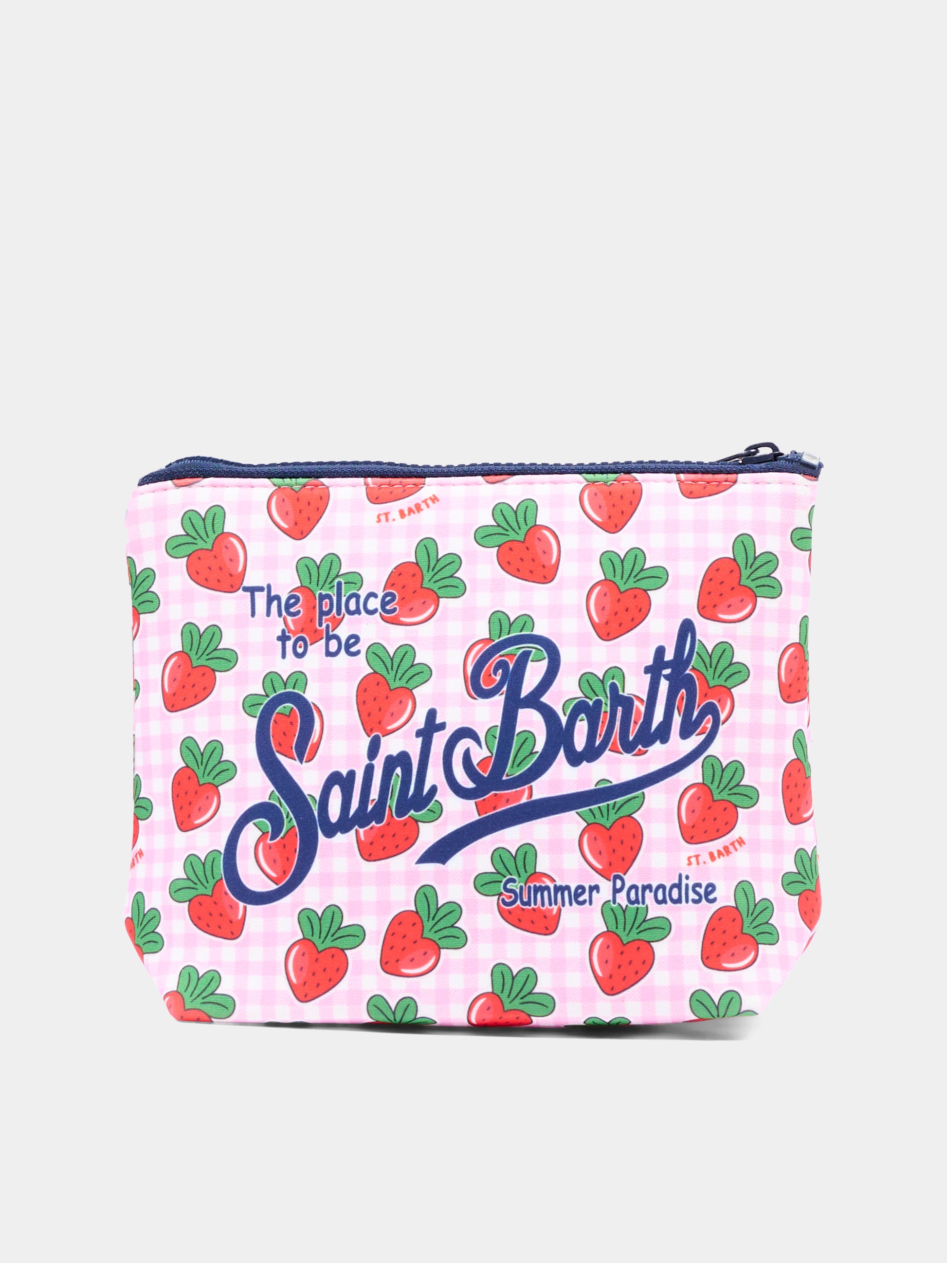 Pochette rosa Aline per bambina con fragole,Mc2 Saint Barth,ALIN001 00273L