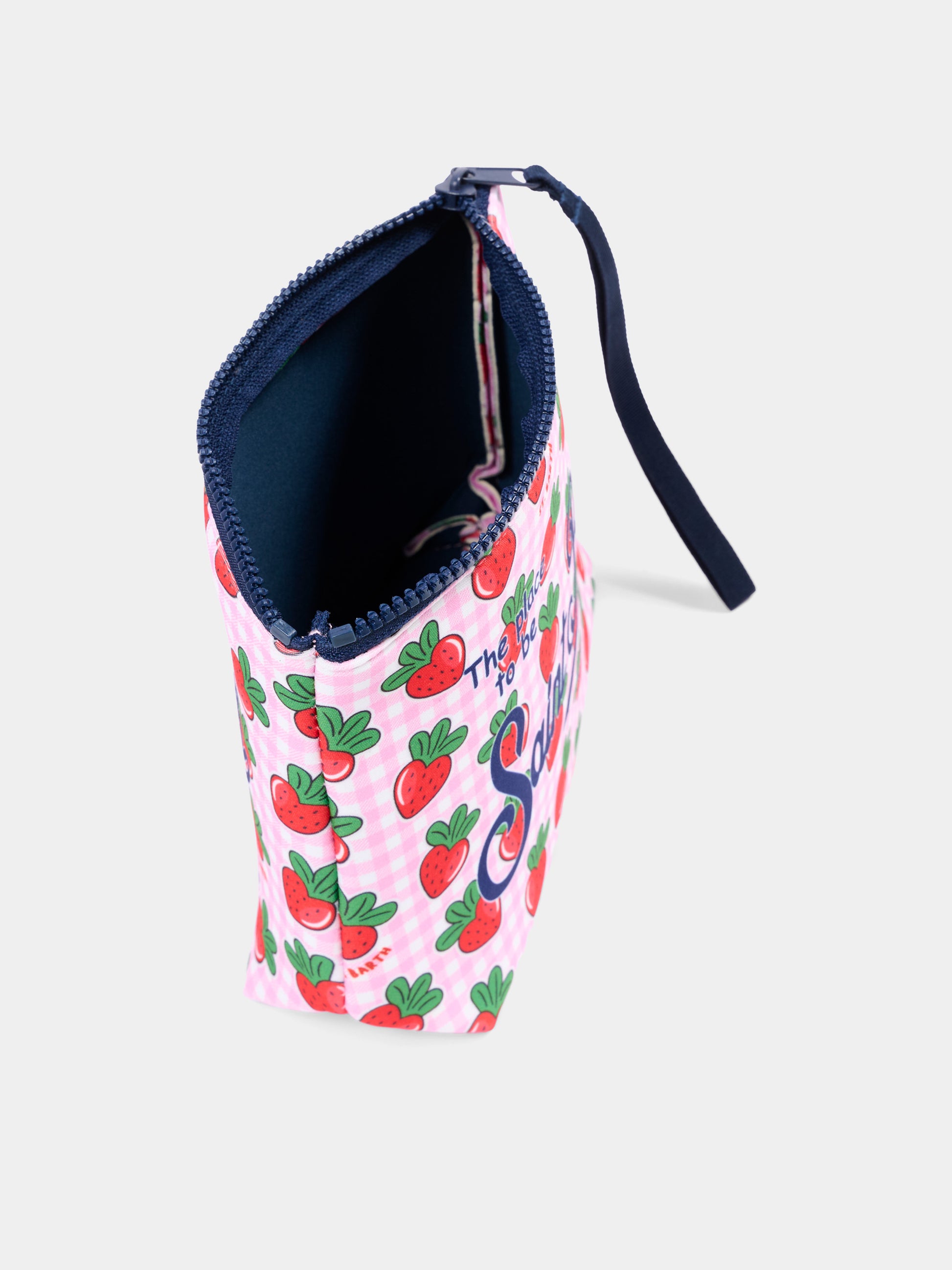Pochette rosa Aline per bambina con fragole,Mc2 Saint Barth,ALIN001 00273L