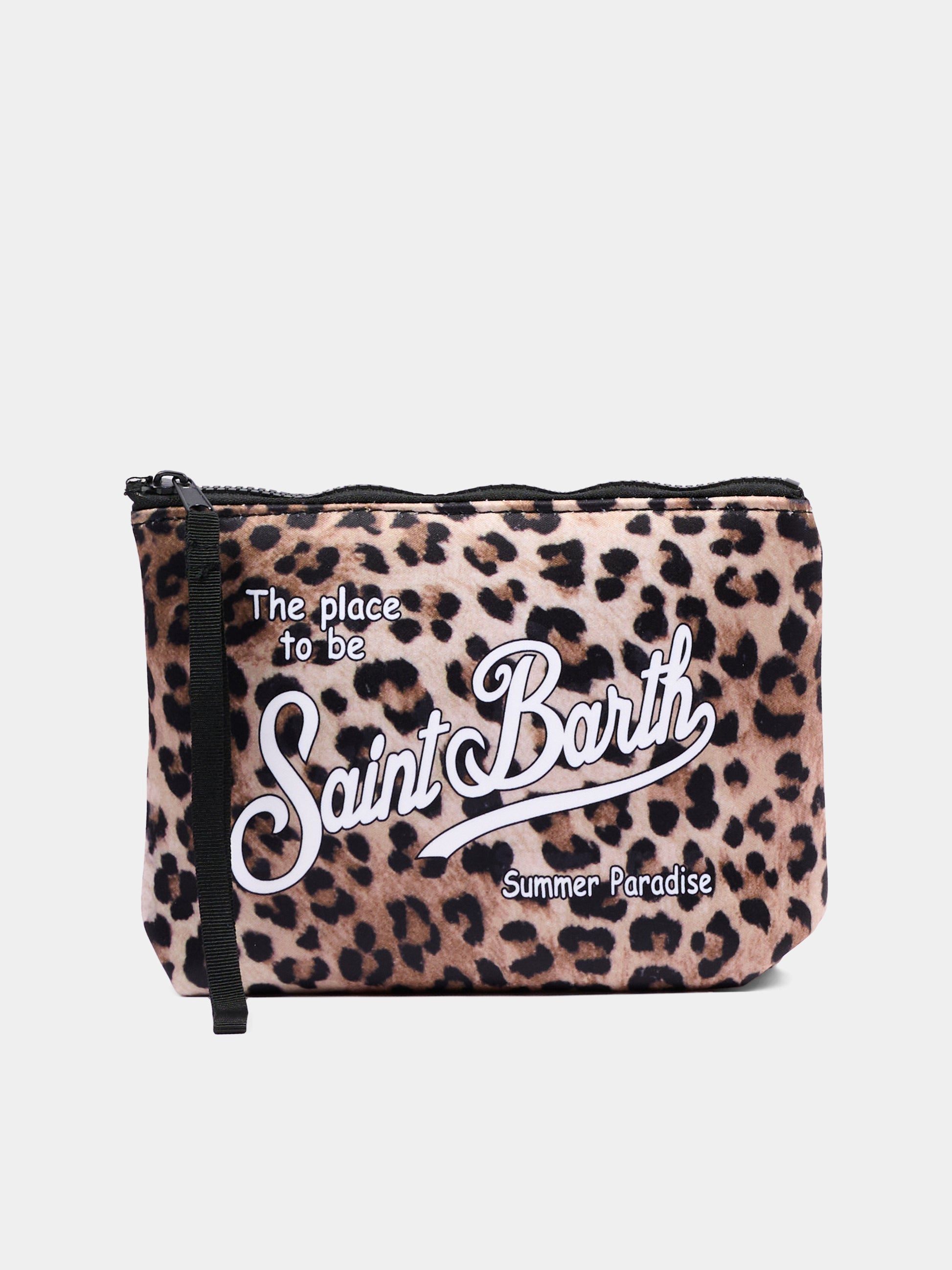Pochette marrone Aline per bambina animalier,Mc2 Saint Barth,ALIN001 00653L