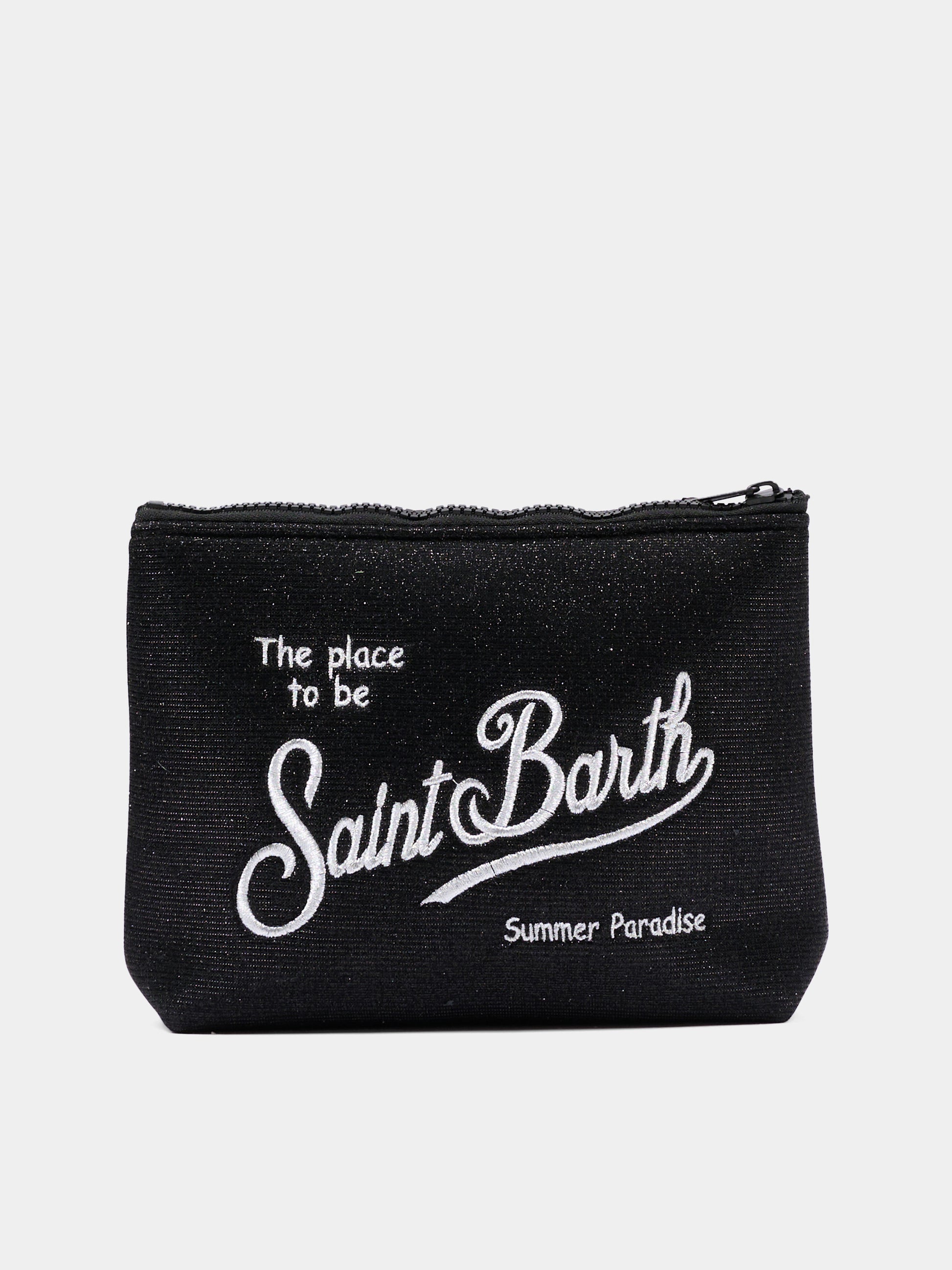 Pochette nera Aline Lurex per bambina,Mc2 Saint Barth,ALI0013 02999L