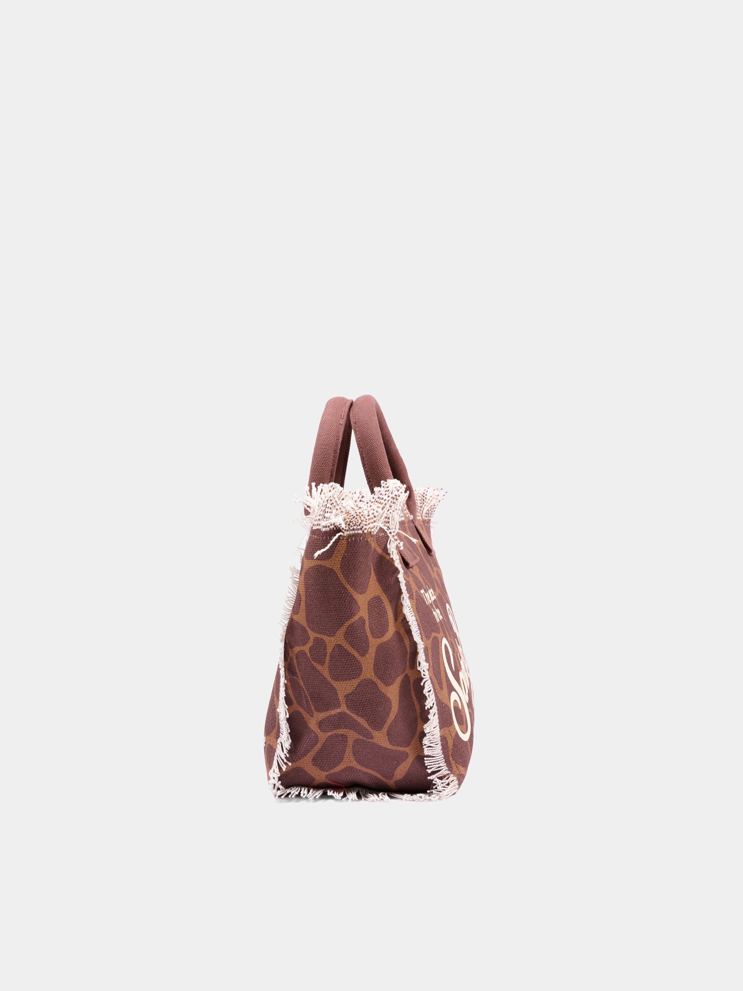 Borsa mare marrone Colette per bambina animalier,Mc2 Saint Barth,COL0001 00900L